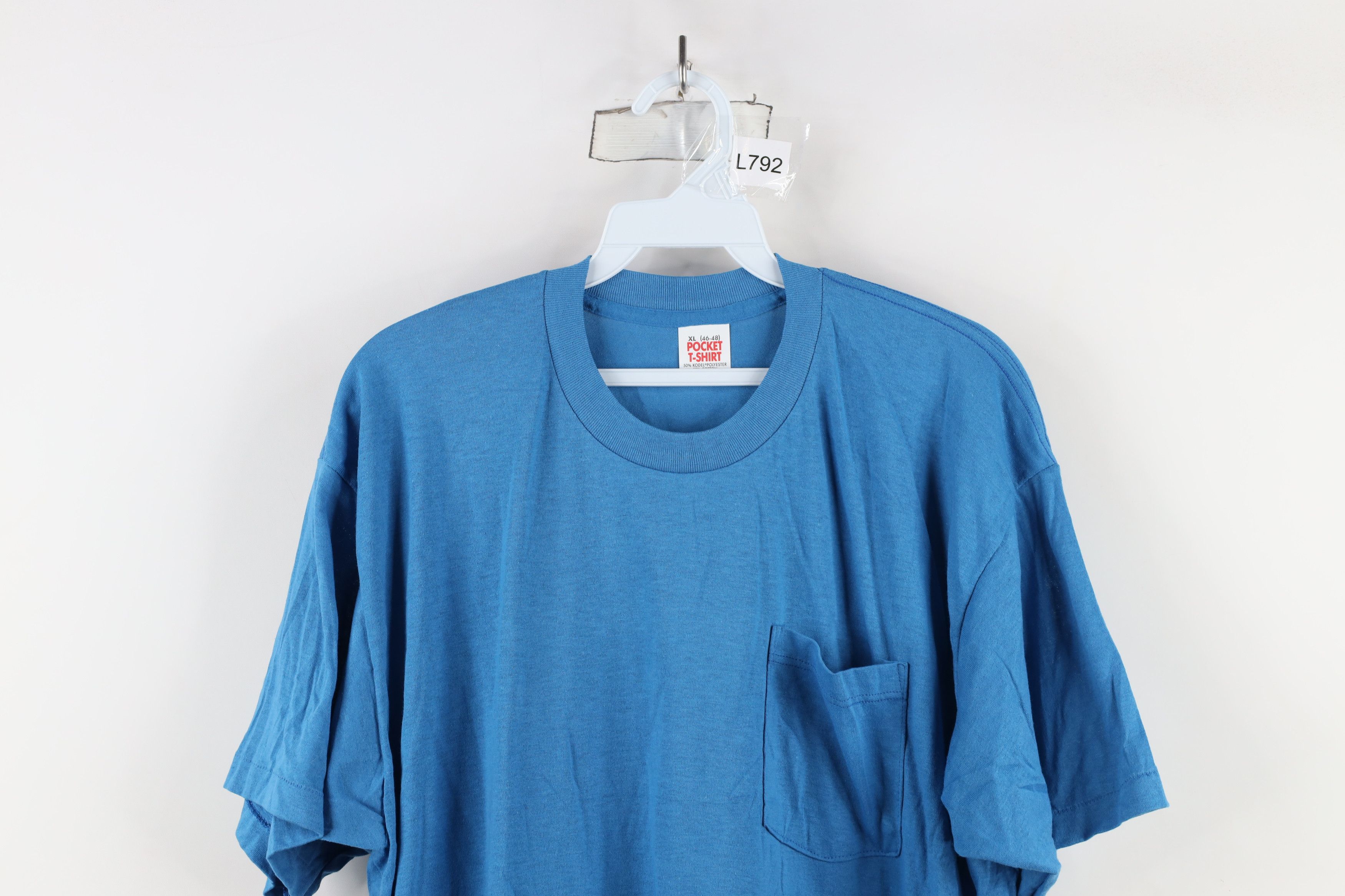 Vintage Vintage 70s 80s Streetwear Short Sleeve Pocket T-Shirt USA Size US XL / EU 56 / 4 - 2 Thumbnail