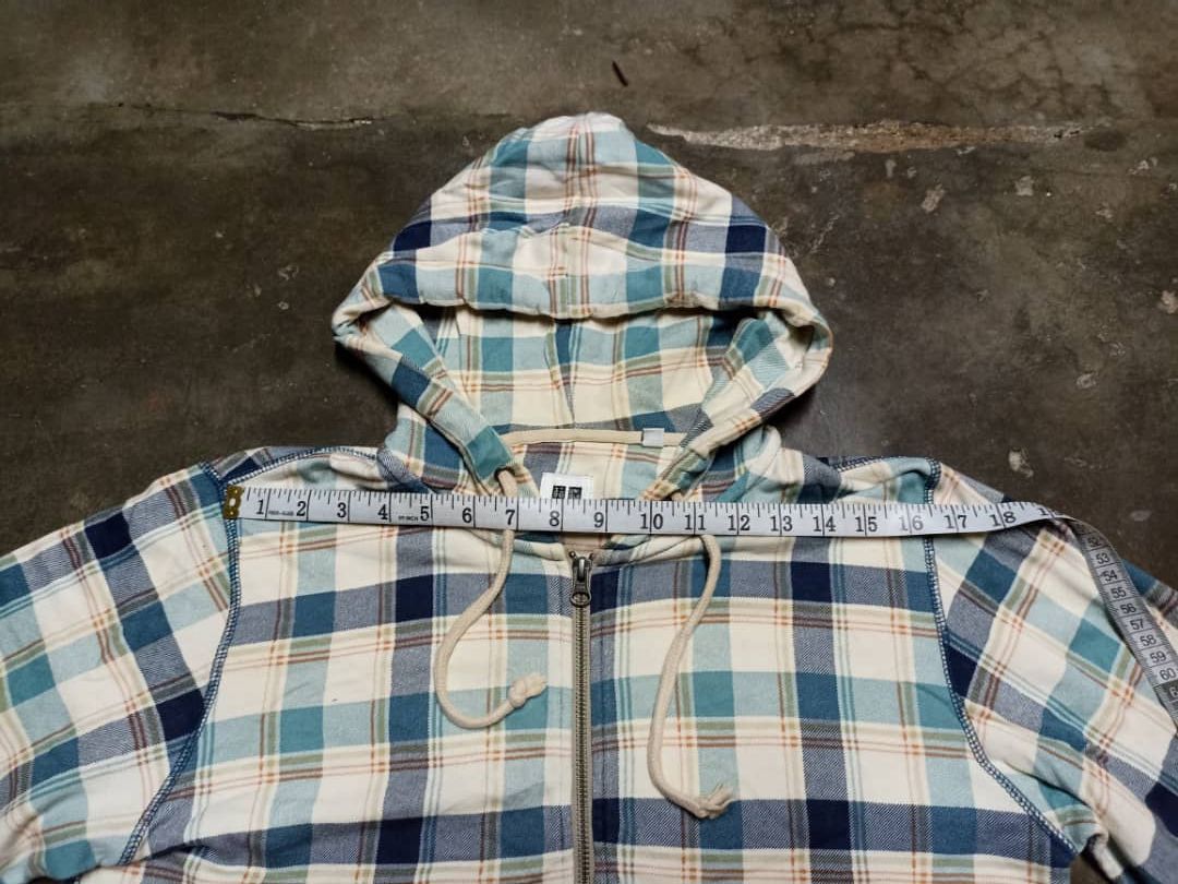 Uniqlo Uniqlo Flannel Design zipper Hoodie Size M / US 6-8 / IT 42-44 - 13 Thumbnail
