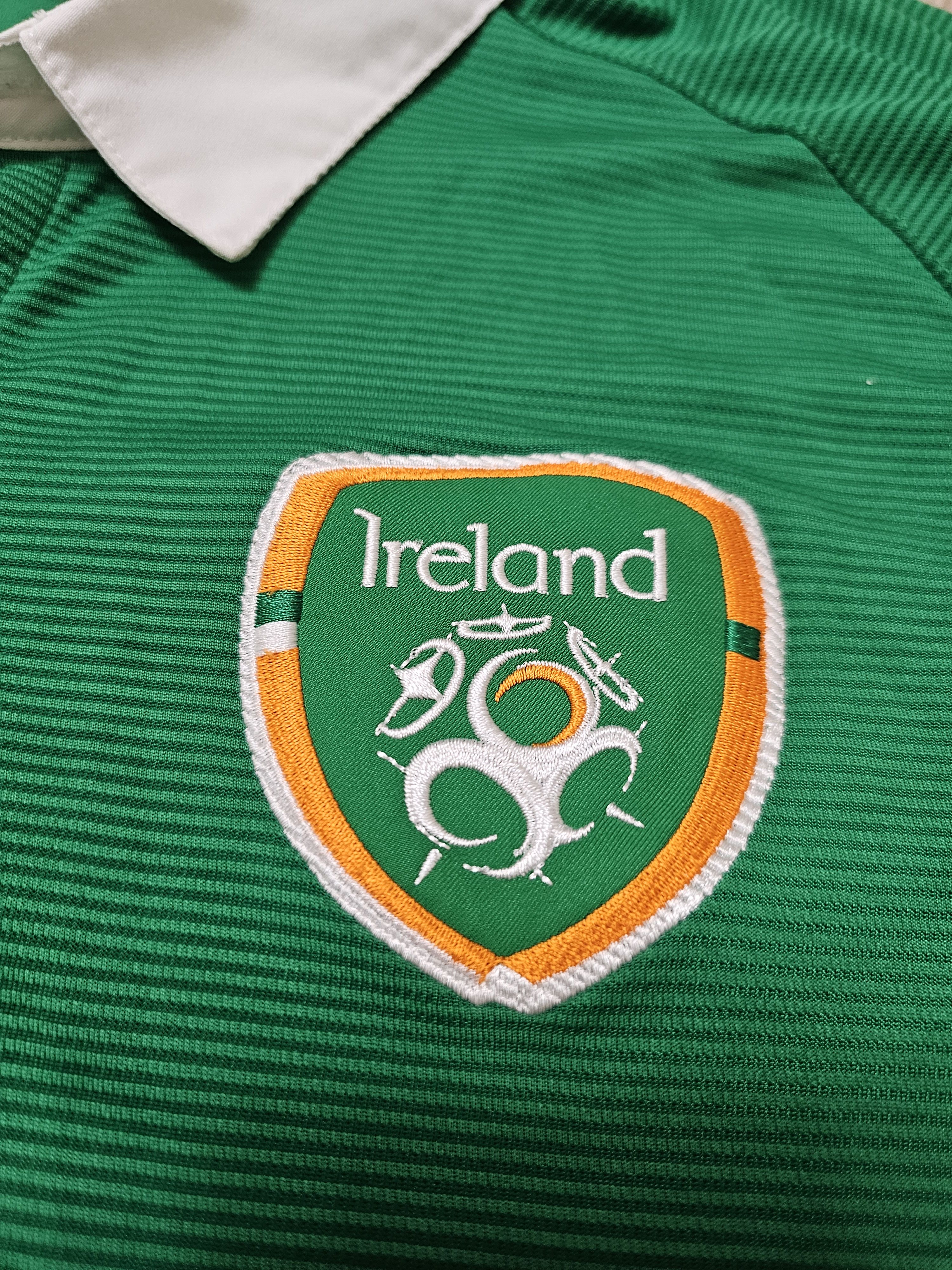 All Sport × New Balance IRELAND 2014 2015 HOME FOOTBALL SHIRT SOCCER JERSEY Size US M / EU 48-50 / 2 - 4 Thumbnail