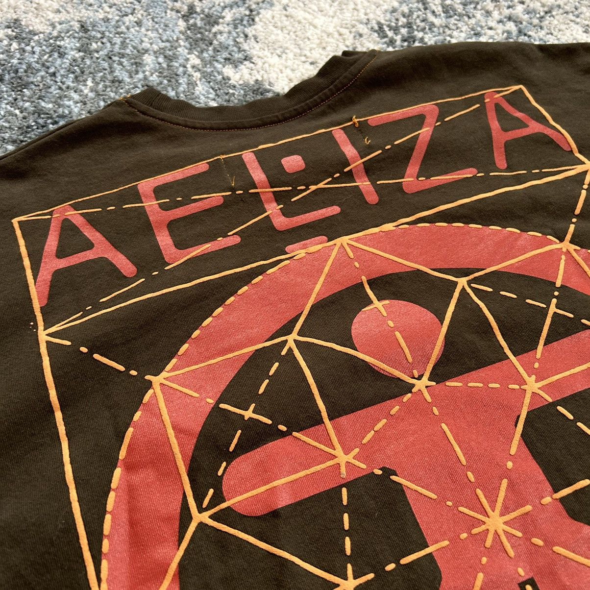 Other BLEACHED AELiZA GEOMETRiC DiAZO GUiDE ViTRUViAN MAN MOCHA Size US L / EU 52-54 / 3 - 5 Thumbnail