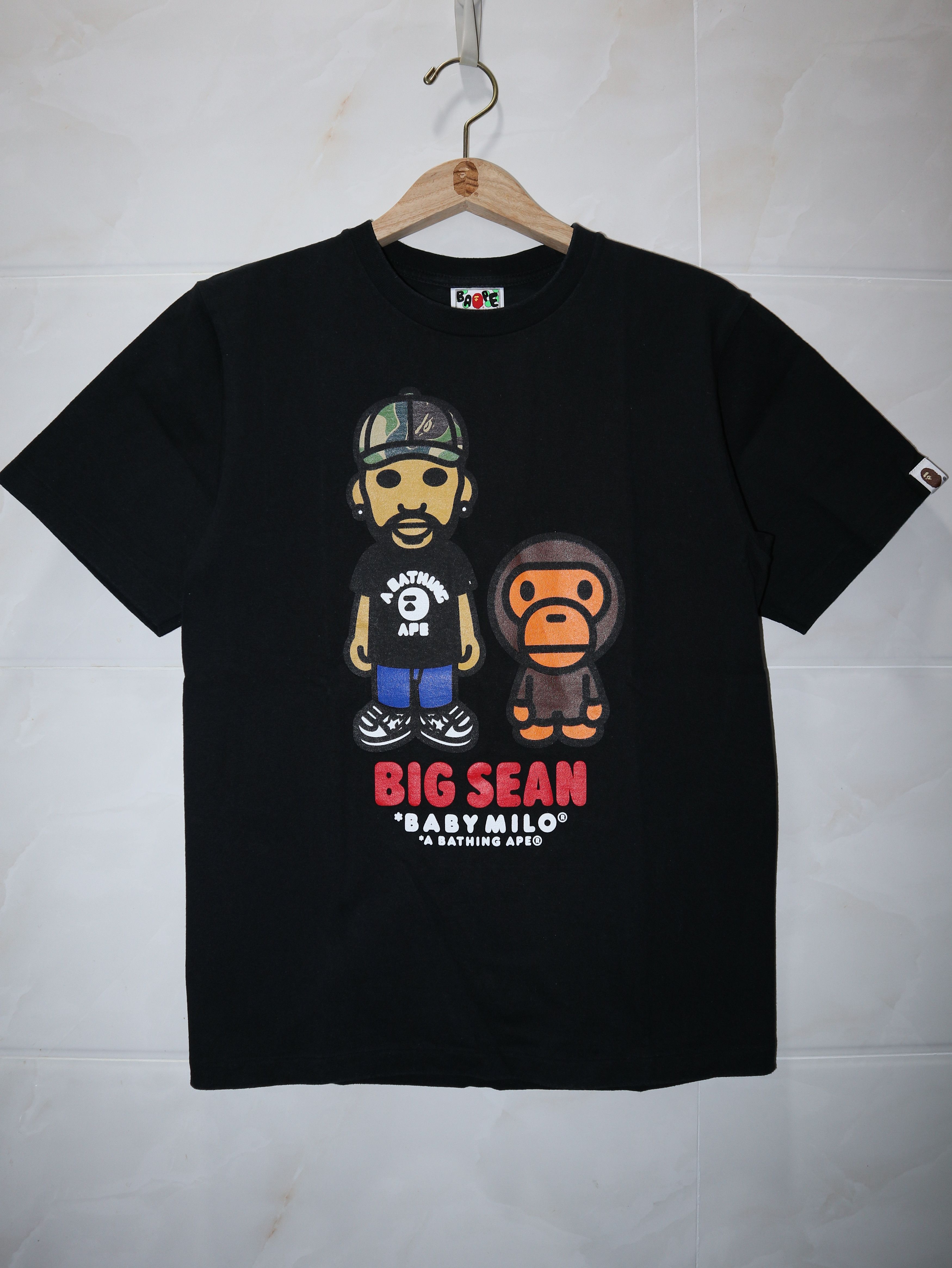 Bape Bape x Big Sean Baby Milo Tee Size US S / EU 44-46 / 1 - 1 Thumbnail