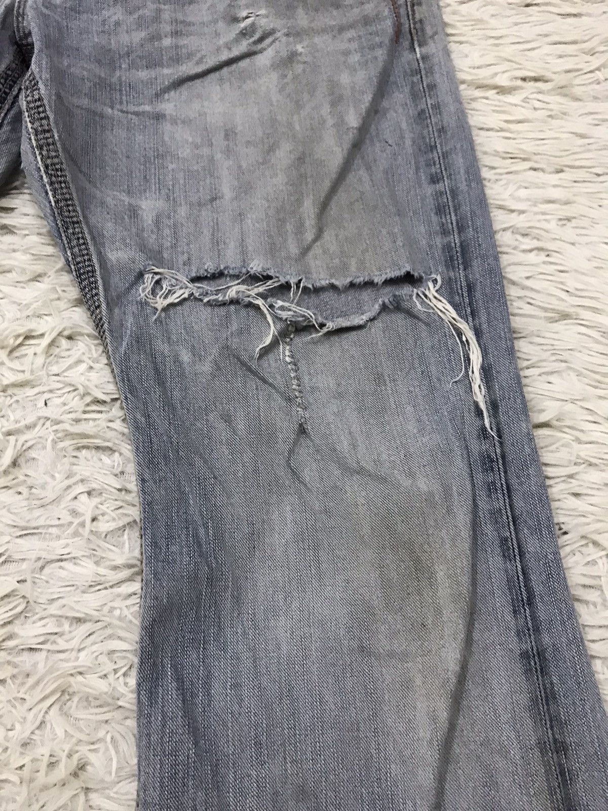 Edwin Vintage Edwin XU-S Distressed Design Jeans Size US 34 / EU 50 - 6 Thumbnail