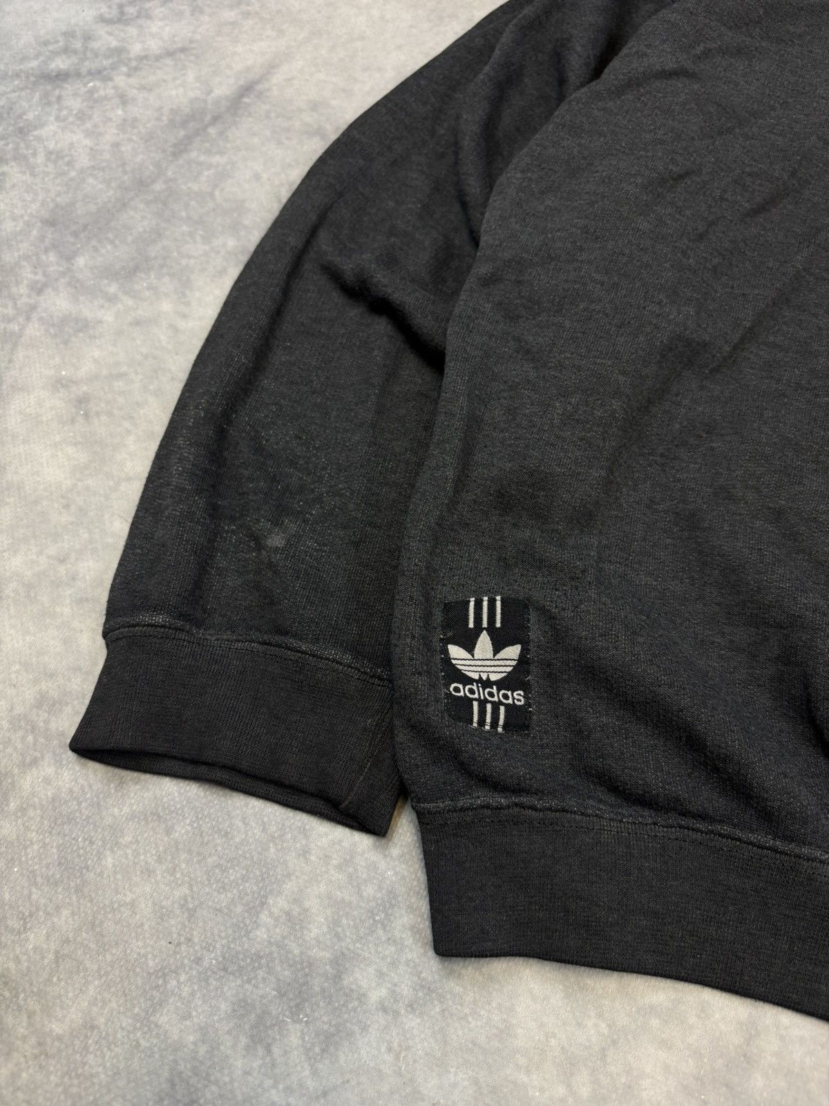 Adidas × Vintage Vintage adidas boxy sweatshirt crewneck distressed drip 90s Size US XL / EU 56 / 4 - 2 Thumbnail