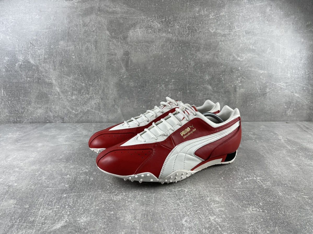 Puma Vintage Puma Brushspike Aurora Red Snow White Black Size US 11.5 / EU 44-45 - 1 Thumbnail