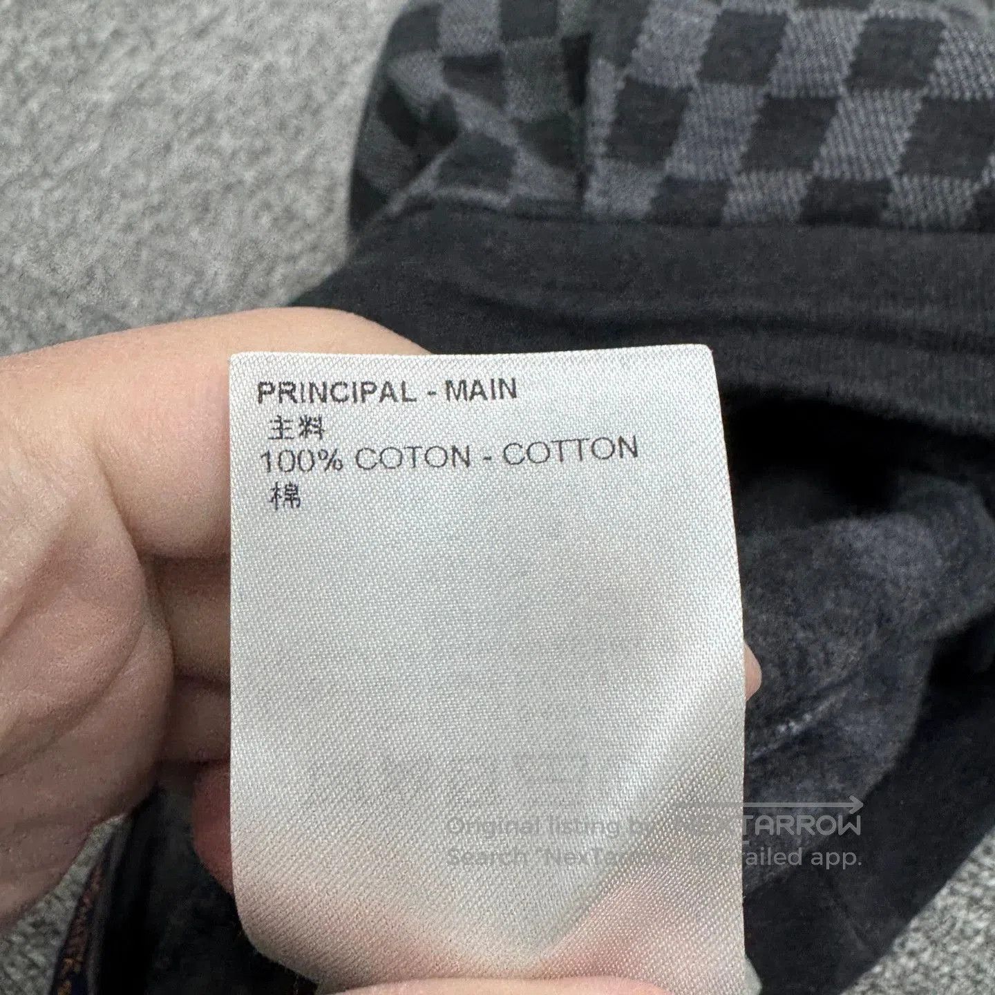 Louis Vuitton Black Checkered Shorts Size 34. Size US 34 / EU 50 - 4 Thumbnail