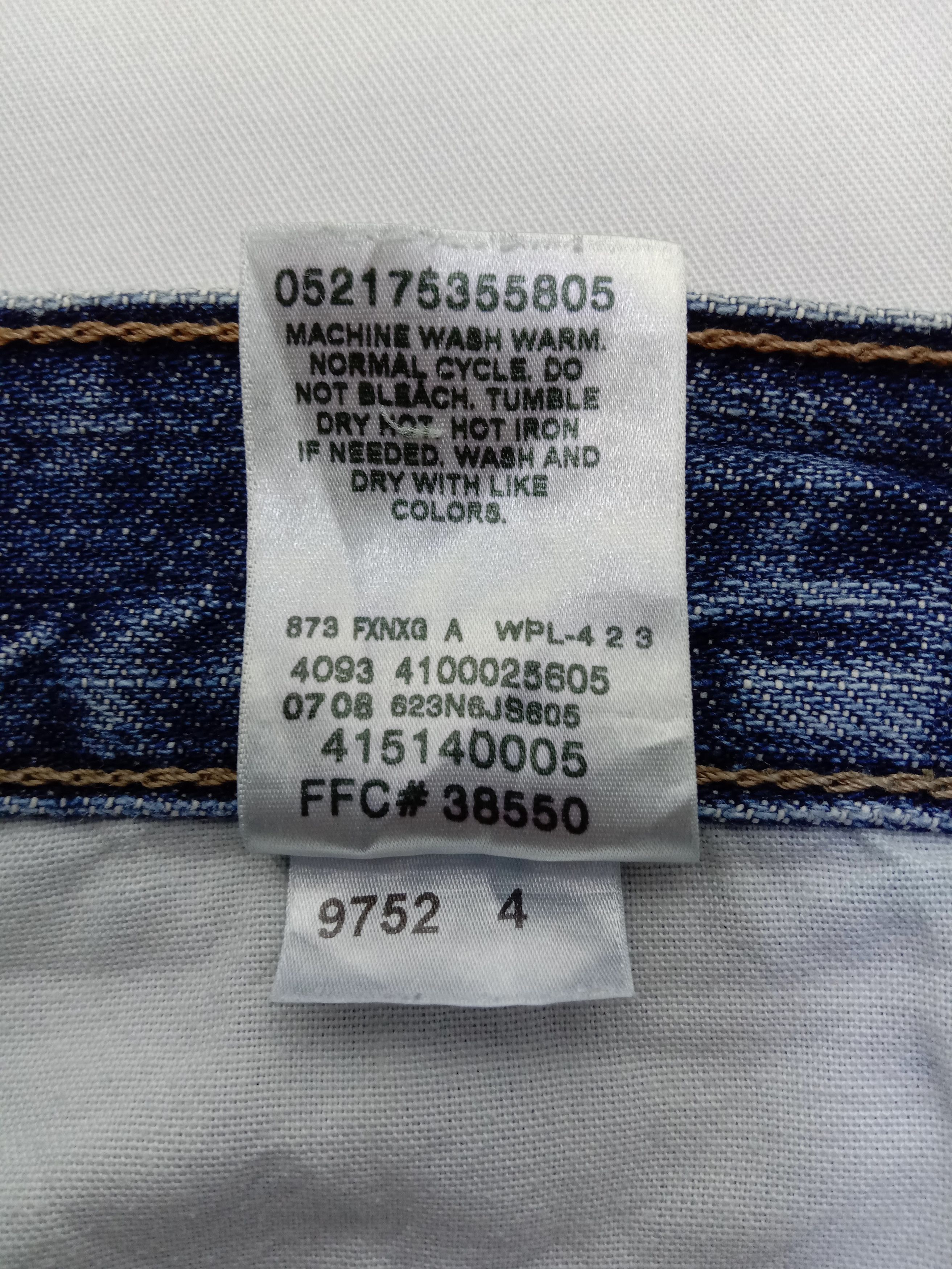 Levi's Vintage Levi's 514 Jeans Blue Wash Slim Straight Denim Size US 34 / EU 50 - 11 Thumbnail