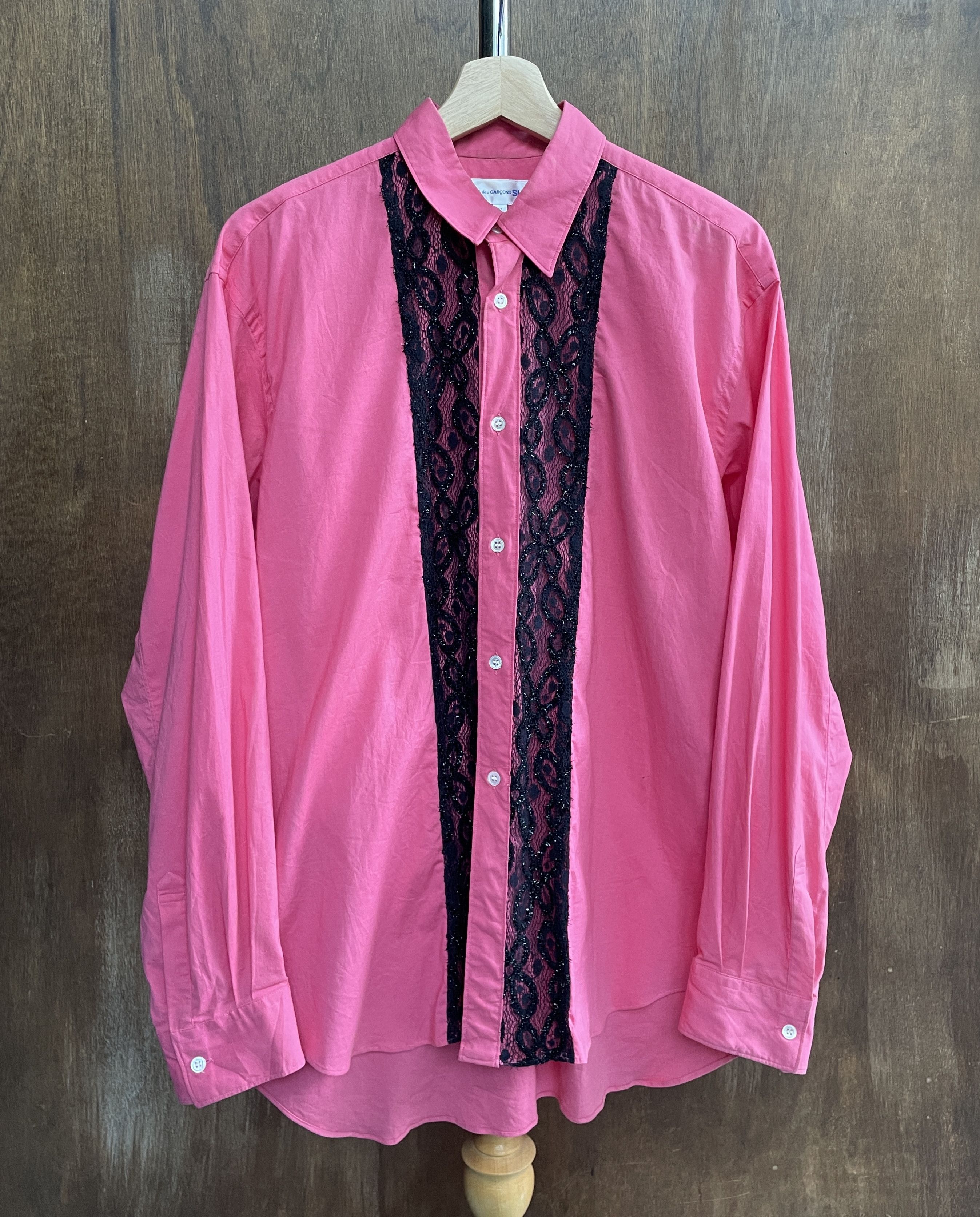 Comme des Garcons COMME des GARCONS Lace SHIRT Size US S / EU 44-46 / 1 - 1 Thumbnail