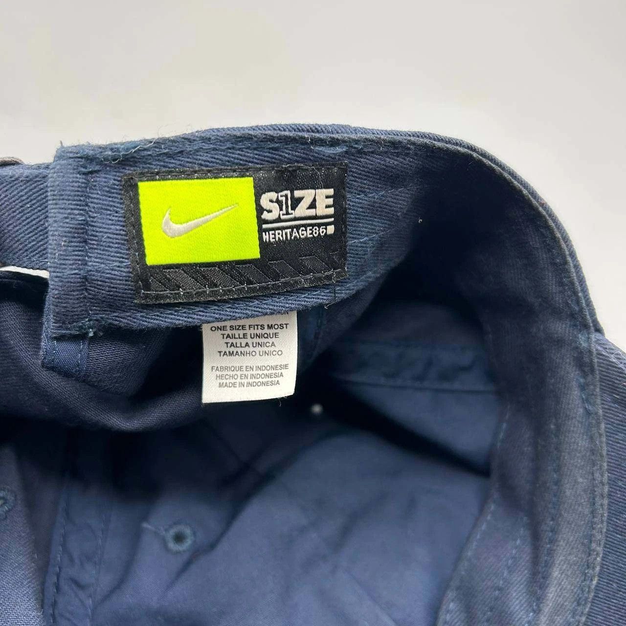 Nike Nike Heritage 86 Hat Men Embroidered Strap Back Cap Cotton Size ONE SIZE - 4 Thumbnail
