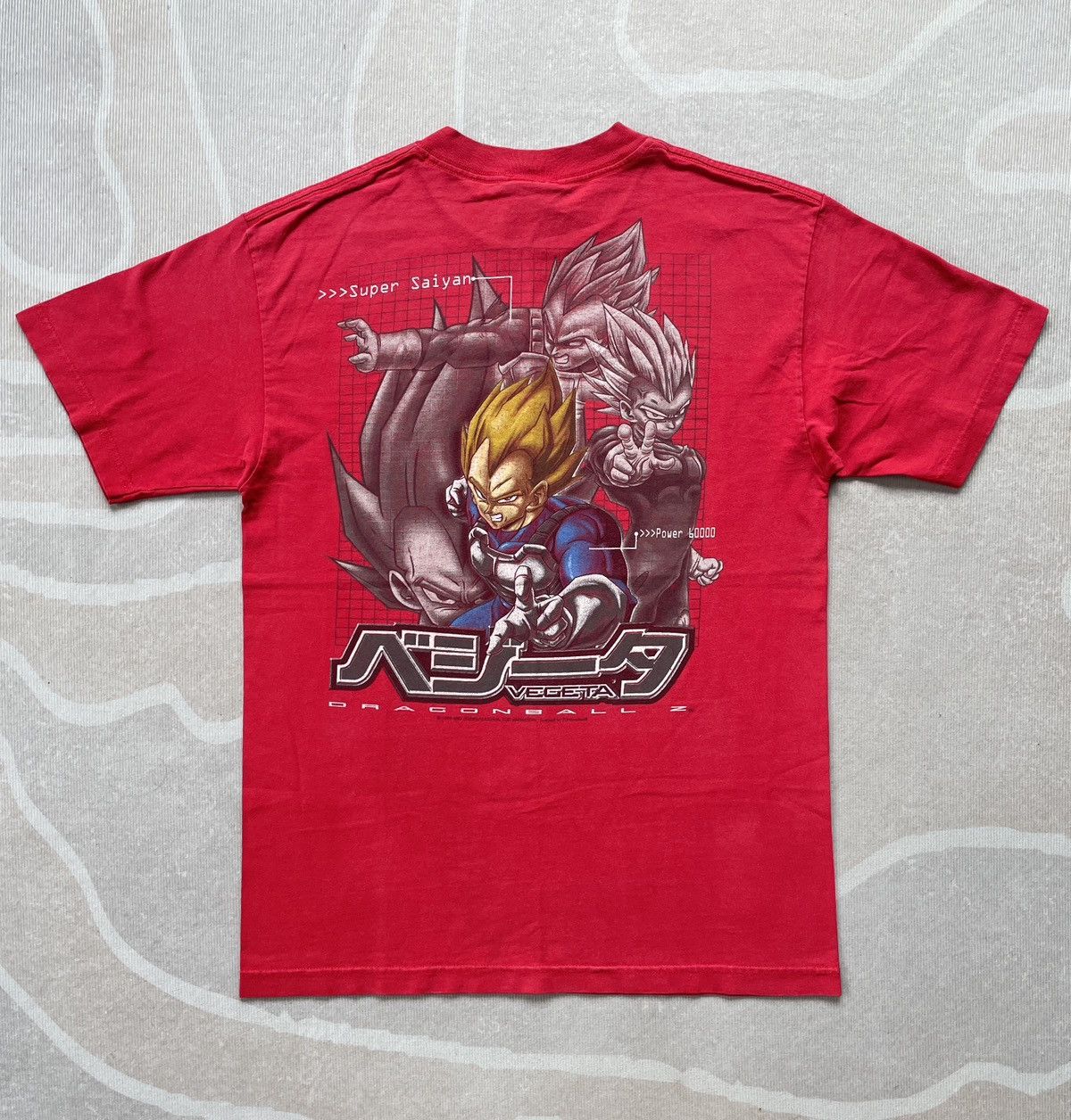 Japanese Brand × Vintage 1999 Vintage Dragon Ball Z Vegeta Super Saiyan Size US M / EU 48-50 / 2 - 1 Thumbnail