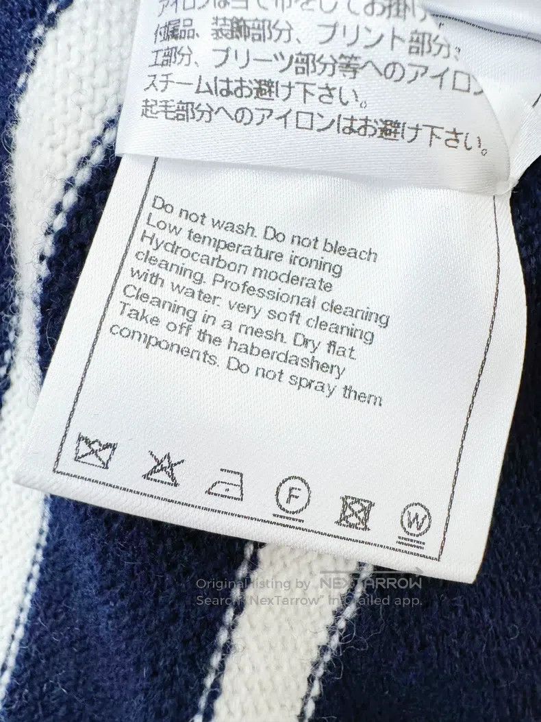 Chanel Chanel Size50 24s dark blue and white striped colour block Size XL / US 12-14 / IT 48-50 - 9 Thumbnail