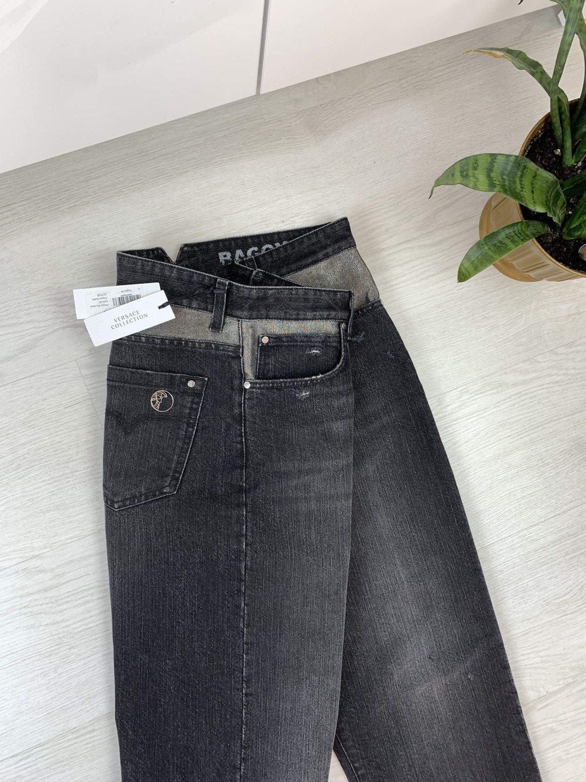 Versace Versace Collection Denim Men’s Baggy Jeans Size 34 Size US 34 / EU 50 - 7 Thumbnail