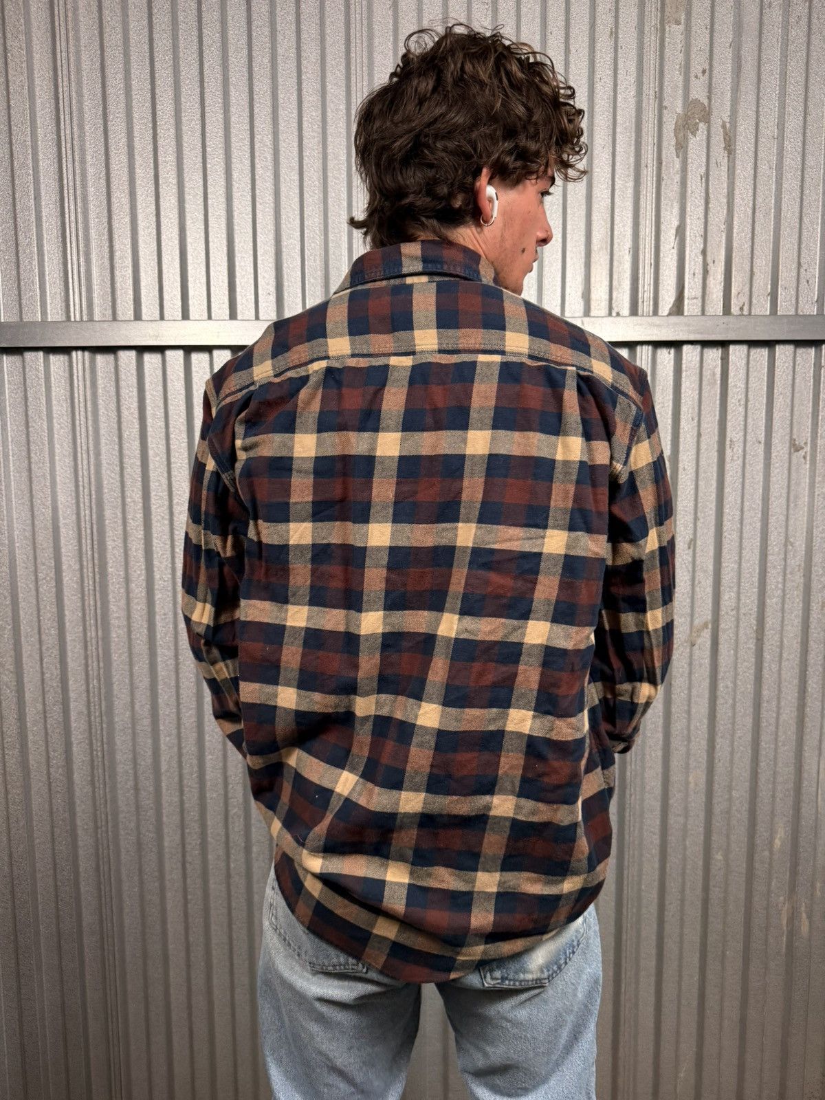 Carhartt Carhartt Plaid Brown Classic Button Up Shirt Size US L / EU 52-54 / 3 - 3 Thumbnail