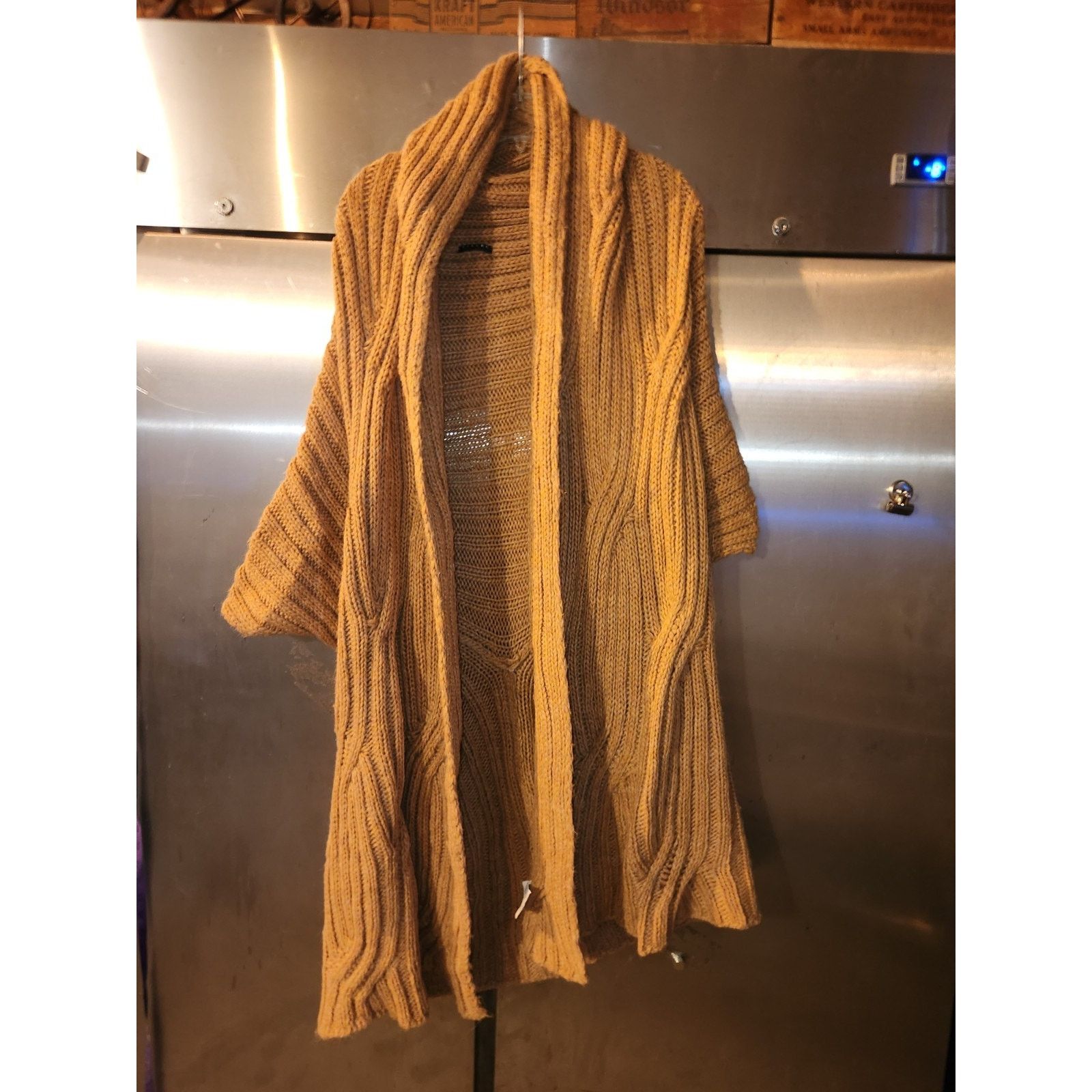Sisley Sisley Women’s Wool-Blend Long Sweater Knit Made In Italy Size ONE SIZE - 1 Thumbnail