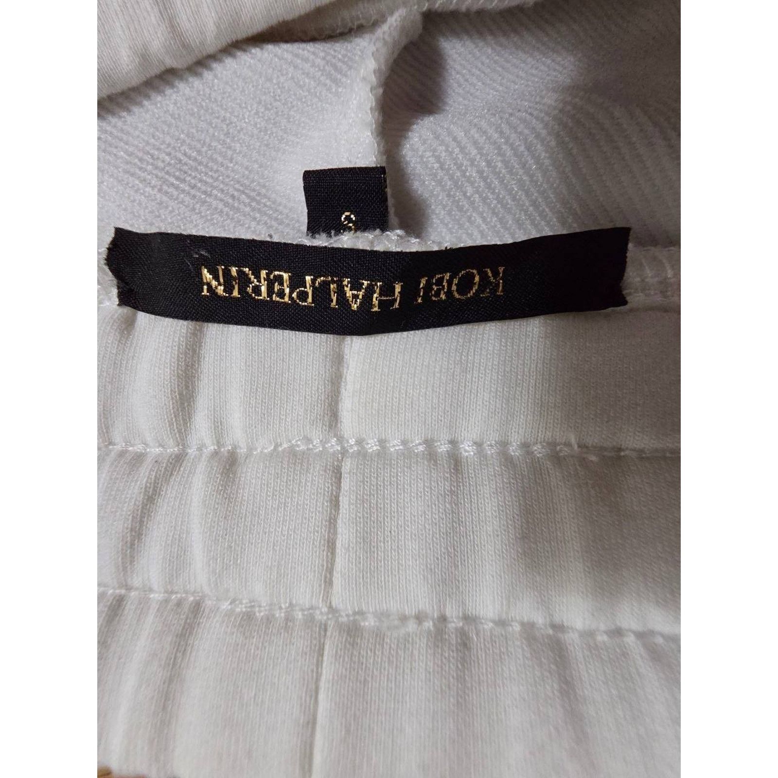 KOBI HALPERIN Kobi Halperin Pants sequin White Size Small A001058 Size 25" / US 0 / IT 36 - 5 Thumbnail