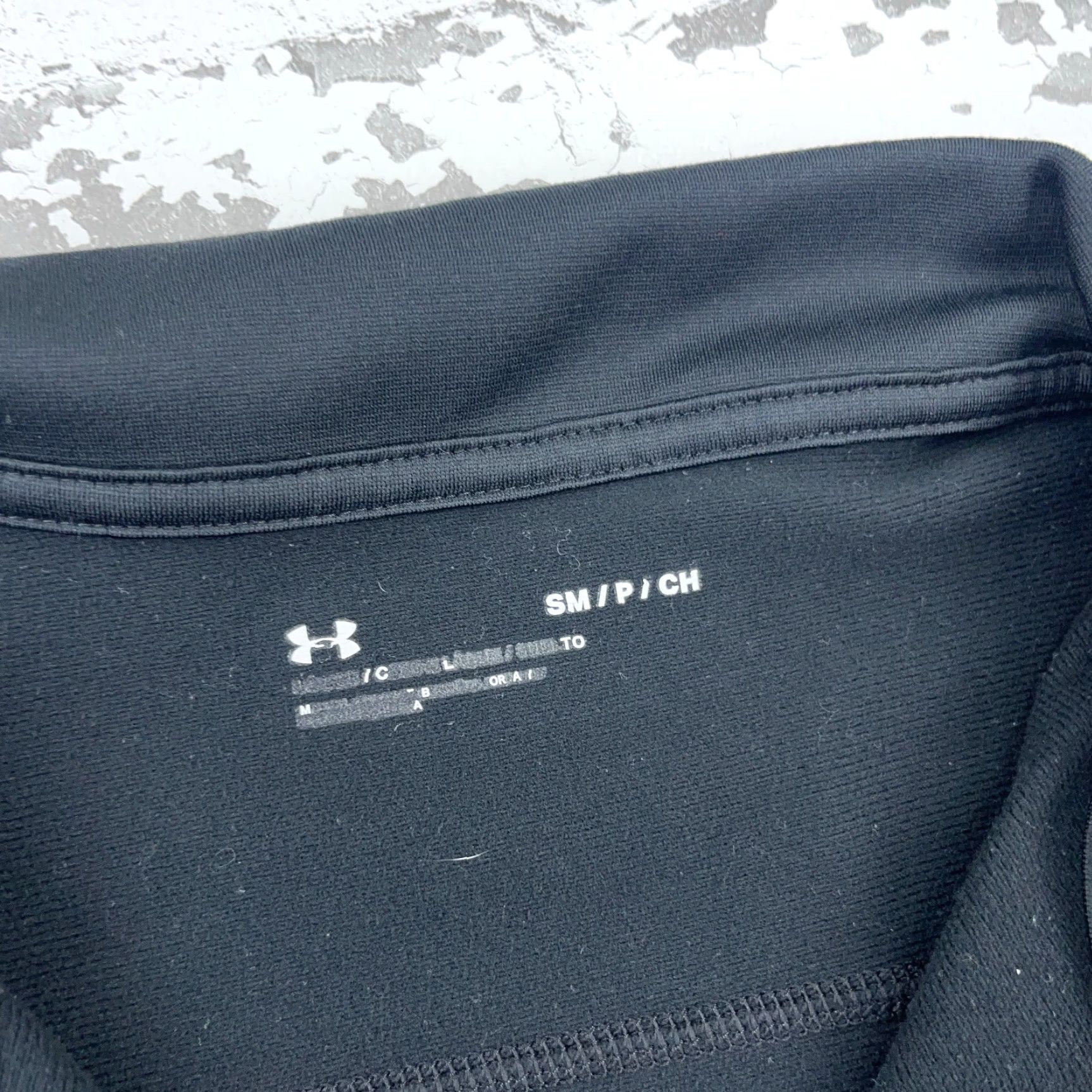 Under Armour Under Armour Sweatshirt Men S Black Gray Pullover 1/4 Zip Mock Neck Performance Sports Classic Knit Jersey2018 Size US S / EU 44-46 / 1 - 4 Thumbnail