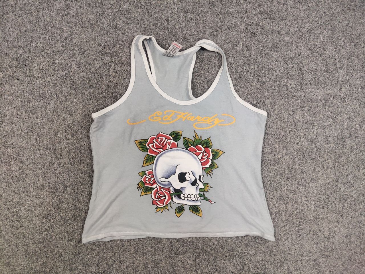 Ed Hardy Vintage Ed Hardy Christian sleeveless Top T-shirt Y2K Style Size M / US 6-8 / IT 42-44 - 8 Thumbnail
