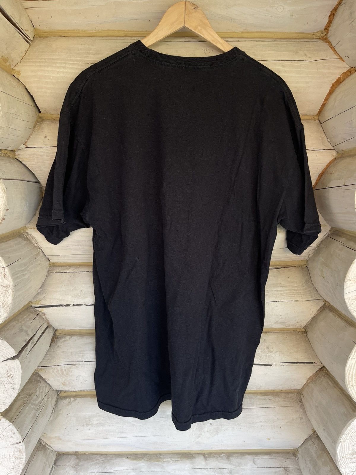 Vintage Los Angeles Big Scull Logo California black rap tee Size US L / EU 52-54 / 3 - 8 Thumbnail