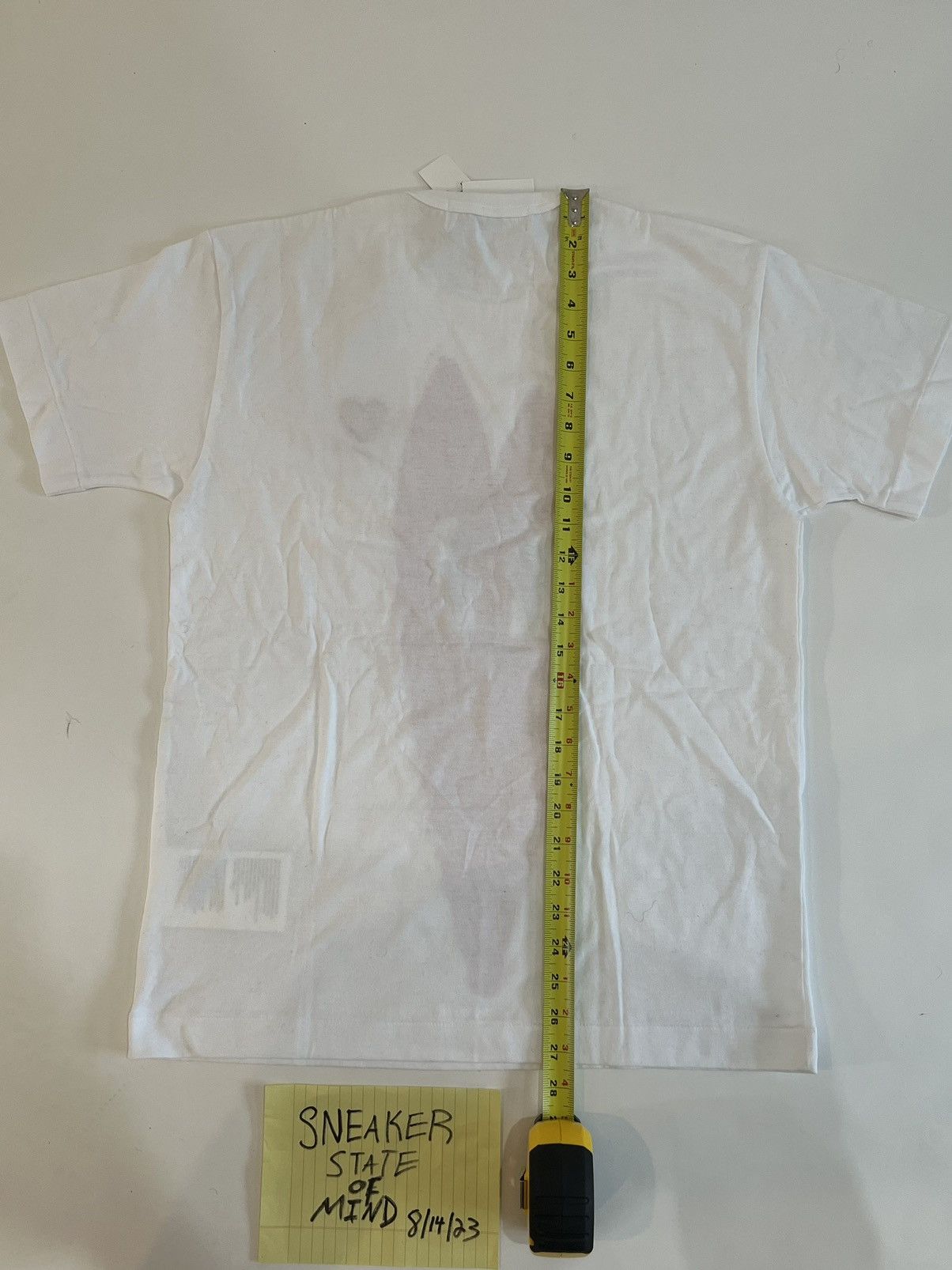 CDG by Comme des Garcons BRAND NEW COMME DES GARÇONS SHORT SLEEVE TEE WHITE LARGE Size US L / EU 52-54 / 3 - 6 Thumbnail