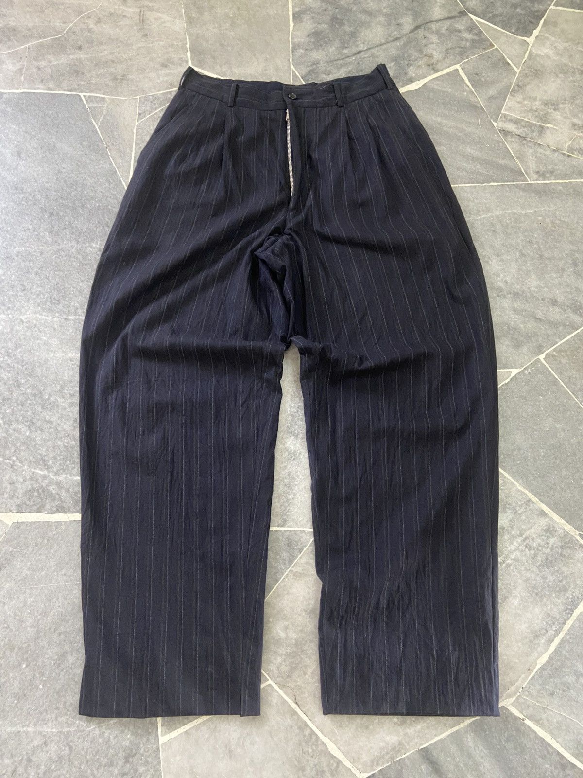 Comme des Garcons Homme CDG Homme Buckle Back Pants Size US 30 / EU 46 - 1 Thumbnail