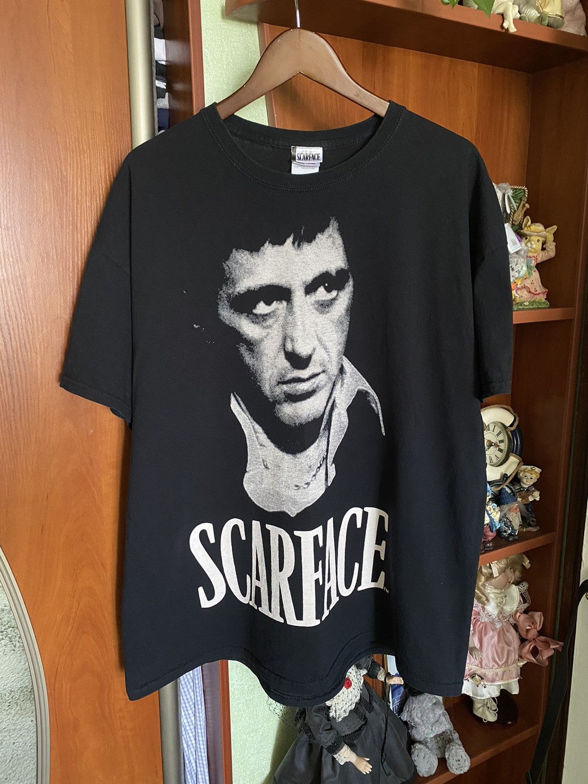 Vintage Vintage Scarface Al Pacino Y2k T-shirt Size US XXL / EU 58 / 5 - 1 Thumbnail