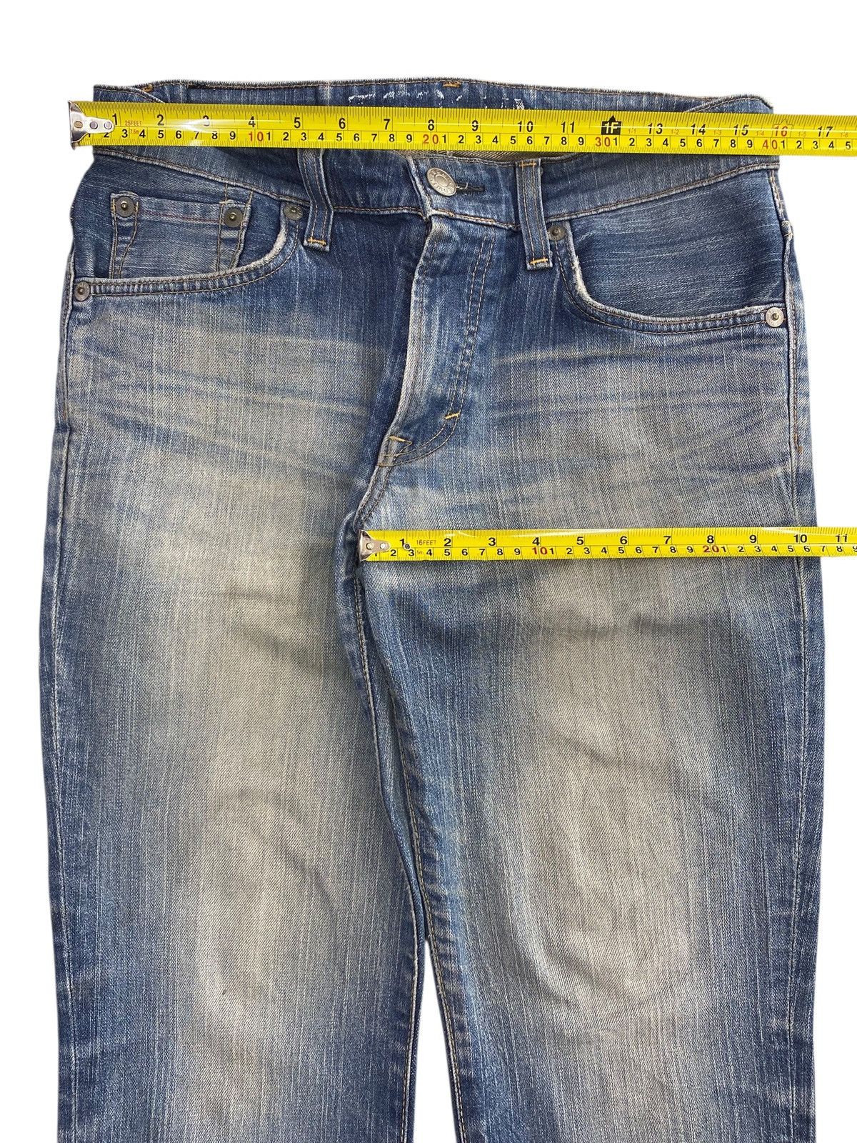 Edwin Edwin Faded Mud Wash Style Loose Jeans Size US 32 / EU 48 - 5 Thumbnail