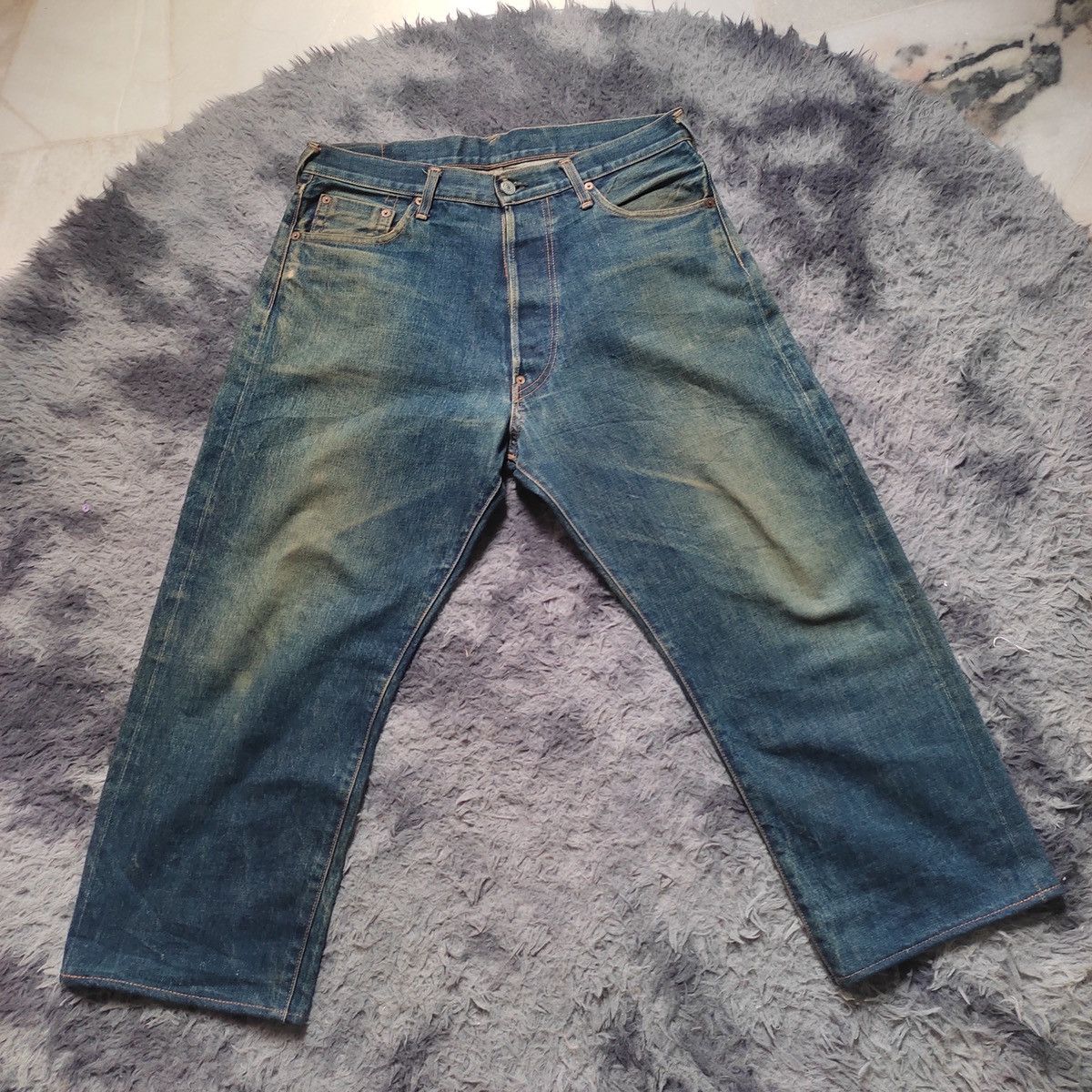 Evisu × Vintage Vintage Evisu Evis Selvedge Denim Size US 35 - 3 Thumbnail