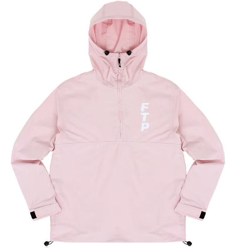 Fuck The Population FTP VERTICAL LOGO ANORAK(DUSTY PINK) Size US L / EU 52-54 / 3 - 1 Thumbnail