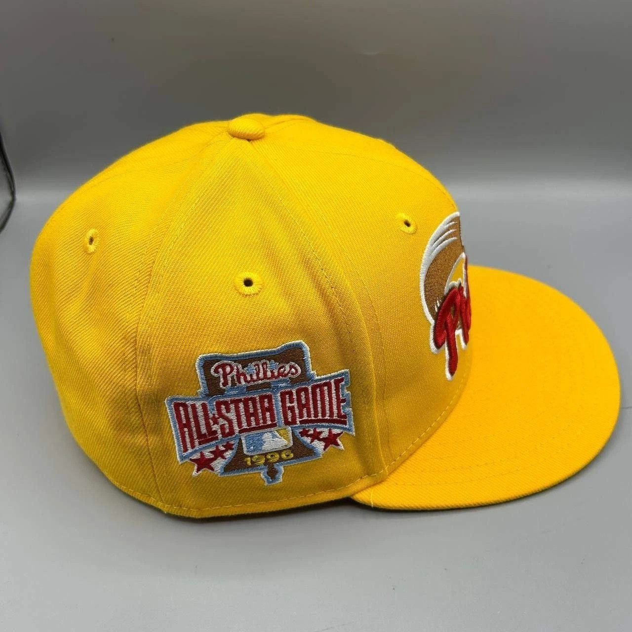New Era Philadelpia Phillies Hat 7 3/8 59Fifty New Era MLB Fitted Size ONE SIZE - 7 Thumbnail