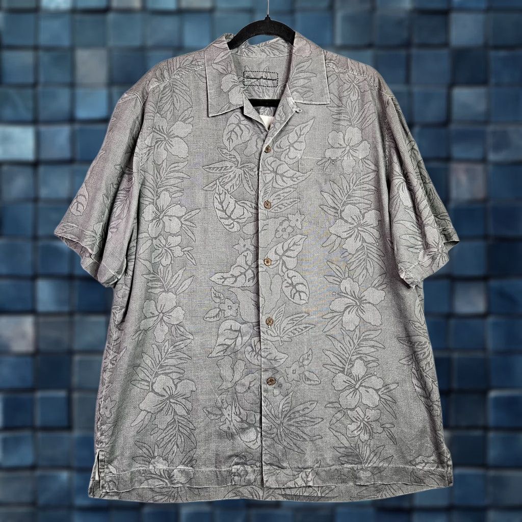 Tommy Bahama Tommy Bahama Shirt Floral Hawaiian Short Sleeve Button Up M Multicolor Silk Button-Up Mens Size US M / EU 48-50 / 2 - 1 Thumbnail