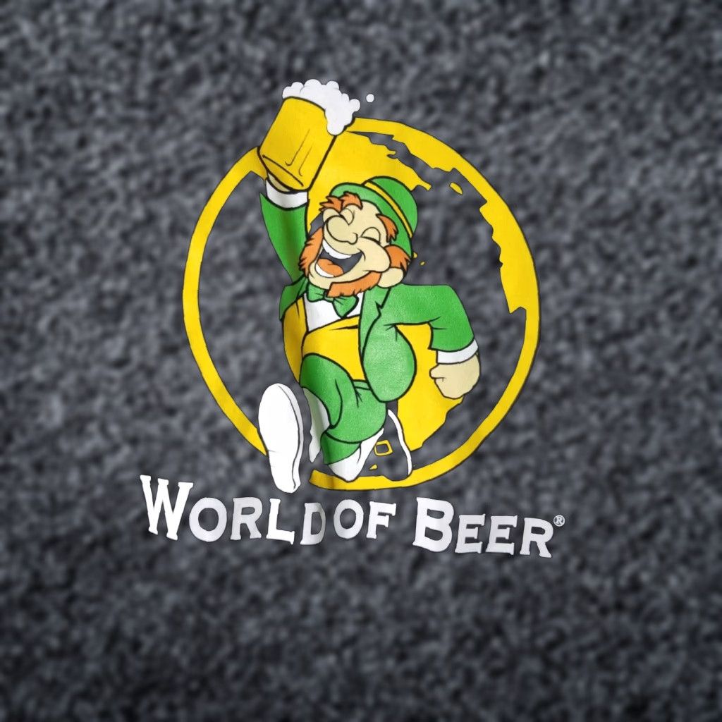 Jerzees World of Beer Leprechaun Black Short Sleeve Mens T-Shirt Large Size US L / EU 52-54 / 3 - 1 Thumbnail