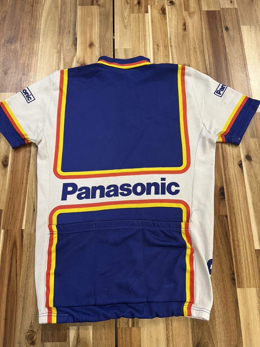 Vintage Vintage 80’s Eddy Merckx Panasonic Cycling Jersey Size US M / EU 48-50 / 2 - 5 Thumbnail