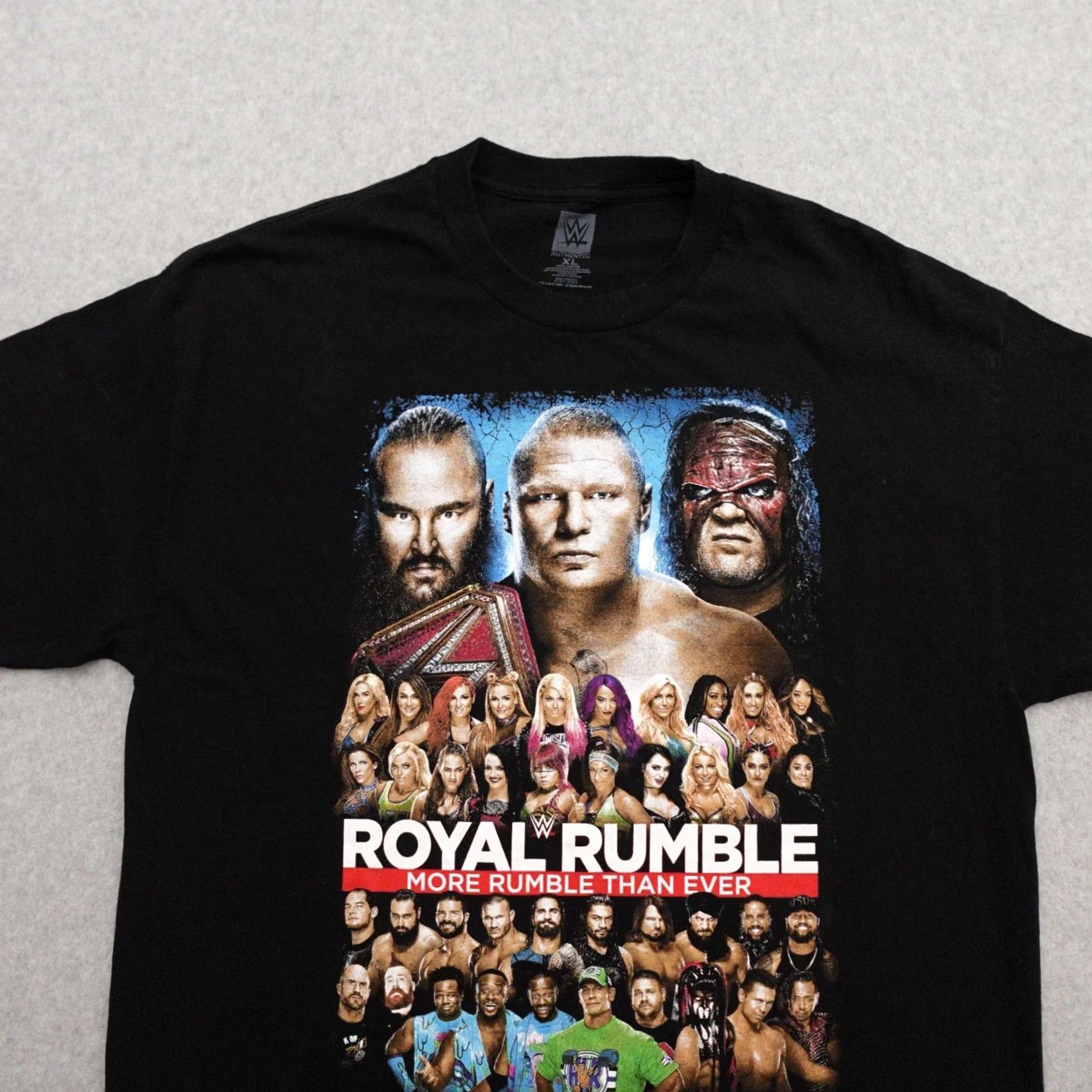 Vintage WWE Royal Rumble 2018 Mens XL in Black I Was There WRESTLING Tshirt 23x30 T-Shirt Mens XL Black I Was There WWE Royal Rumble 2018 Size US XL / EU 56 / 4 - 6 Thumbnail
