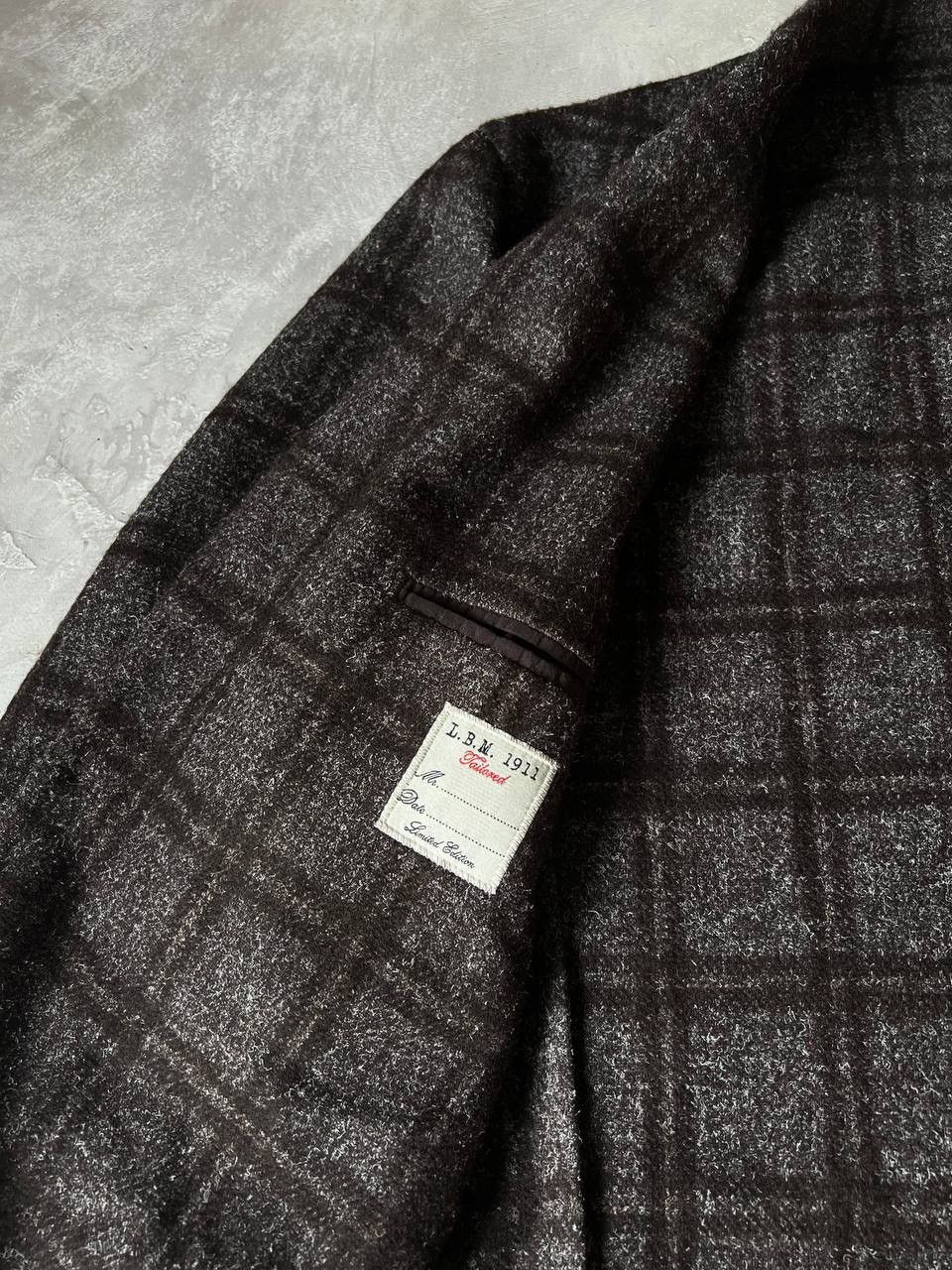 L.B.M. 1911 × Vintage Vintage L.B.M 1911 WOOL Tailored Limited Edition Blazer Size 54R - 6 Thumbnail