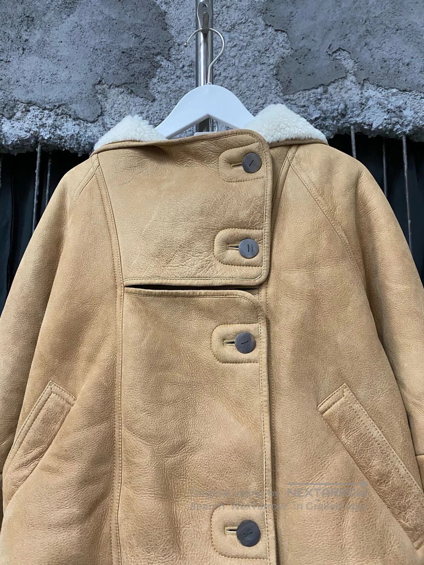 Loewe Loewe Fur Leather Jacket. Size XS / US 0-2 / IT 36-38 - 3 Thumbnail