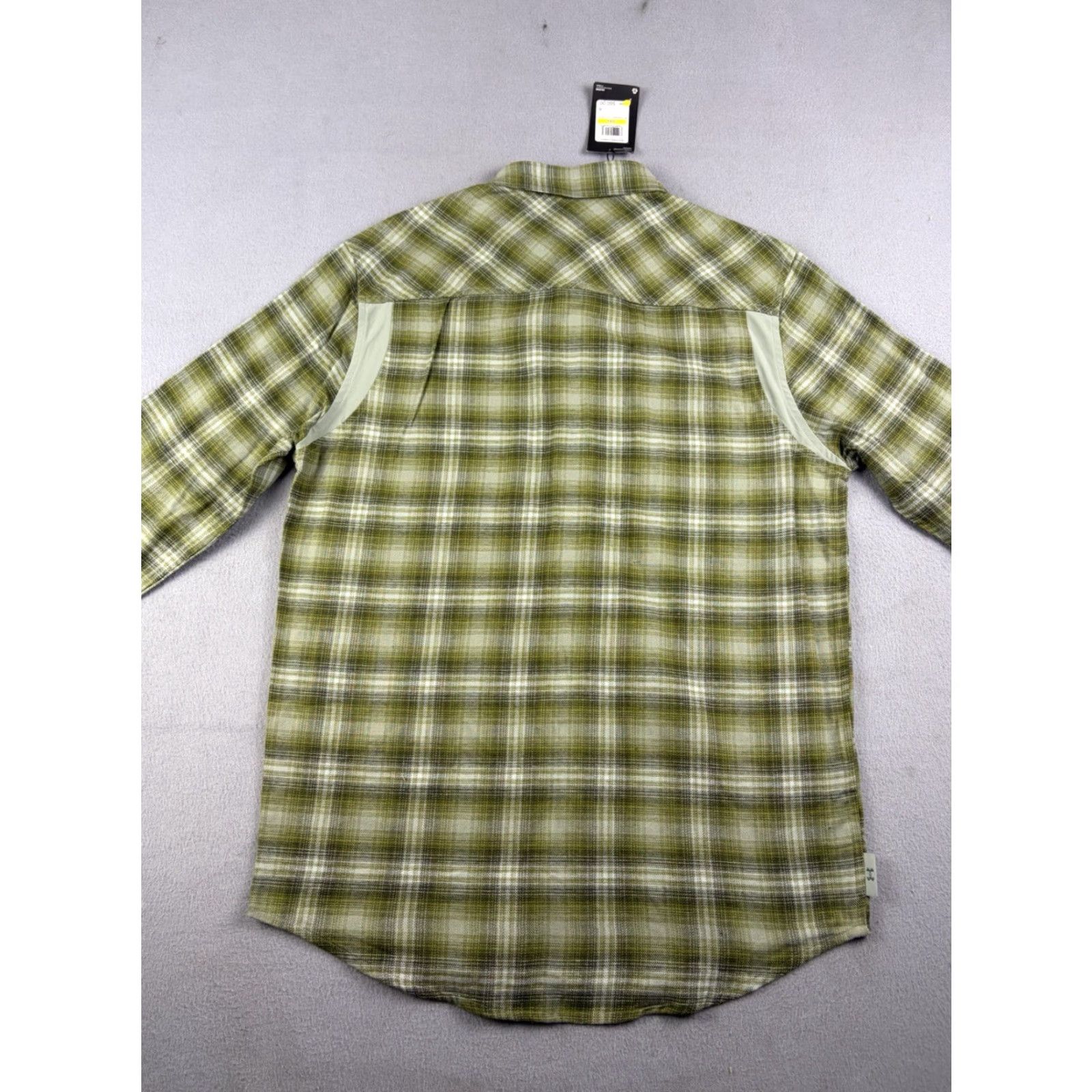 Under Armour Under Armour Tradesman Flex Flannel Shirt Mens M Green Plaid Long Sleeve Shirt Size US M / EU 48-50 / 2 - 5 Thumbnail