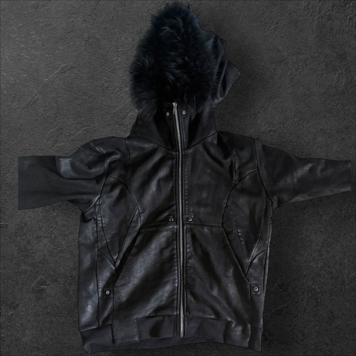 Archival Clothing × Japanese Brand Ranger Cartel Waxed Zip-Up 
