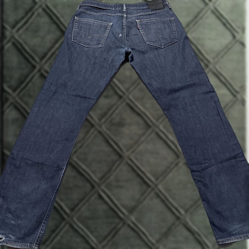 Levi's Levi's 504 Jeans Men Blue Denim Mid Rise Straight Classic Pockets - 32X32 Size US 32 / EU 48 - 1 Thumbnail