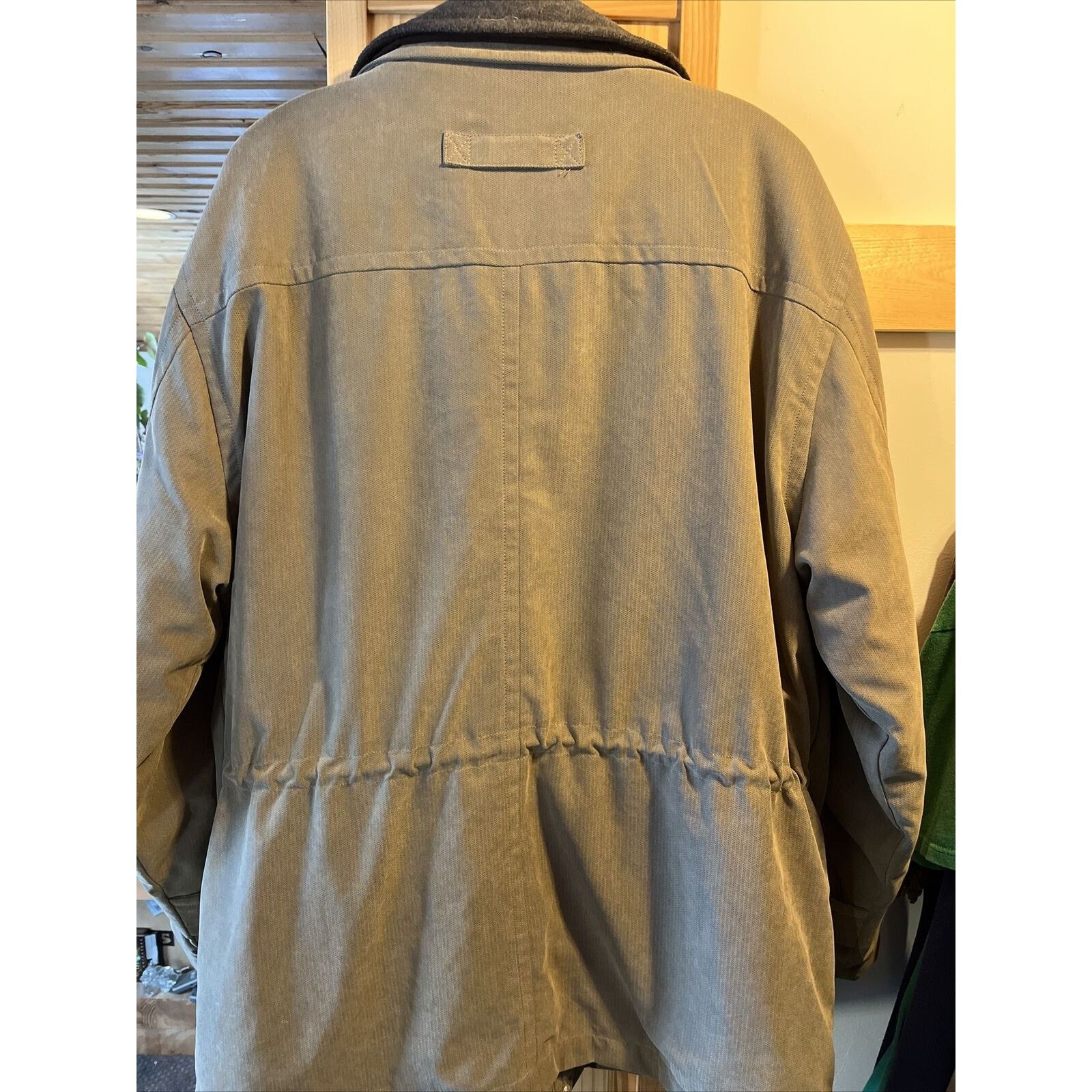 Roundtree & Yorke Roundtree & Yorke Outdoors Mens L Gray Lined Polyester Coat Size US L / EU 52-54 / 3 - 10 Thumbnail