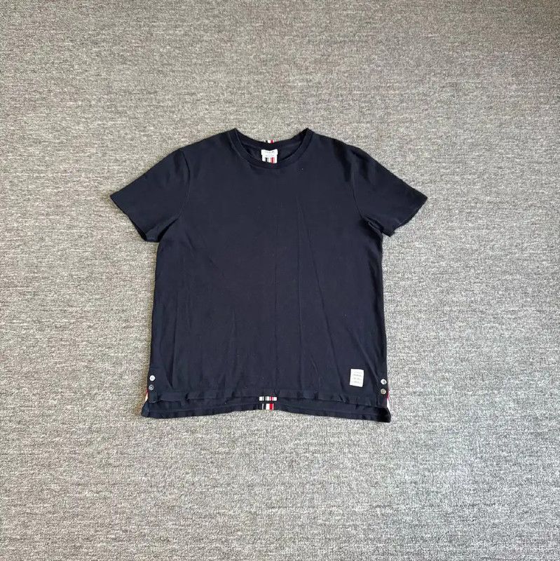 Thom Browne Black Men's T-Shirt Large Size 0089