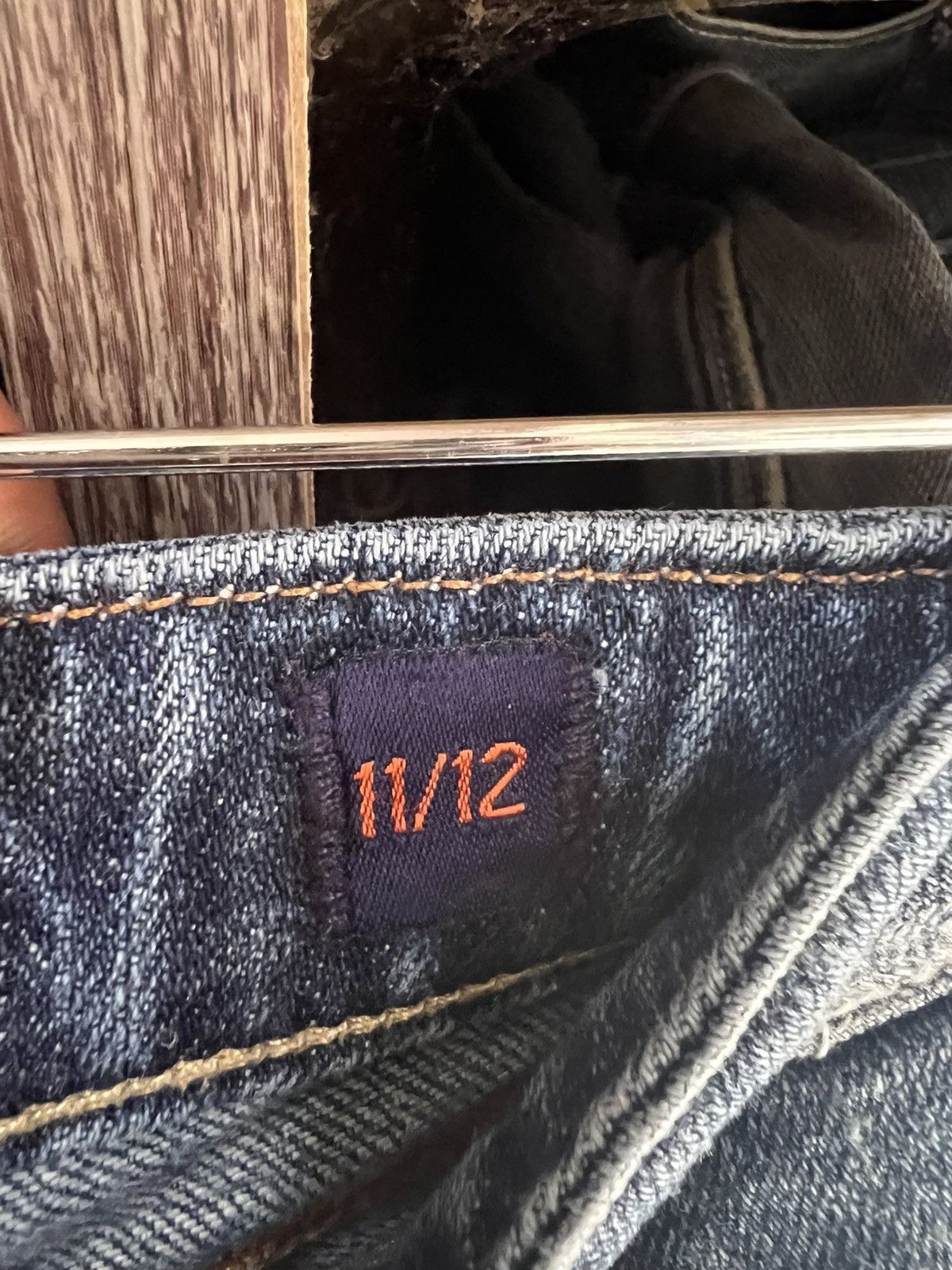 Other 🔥Rare Vigoss Jeans Wide Leg Distressed Denim Size US 35 - 18 Thumbnail