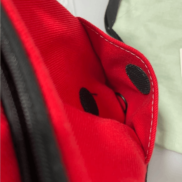 OffWhite OffWhite Red Denim Crossbody Hip Bag Off White Grailed