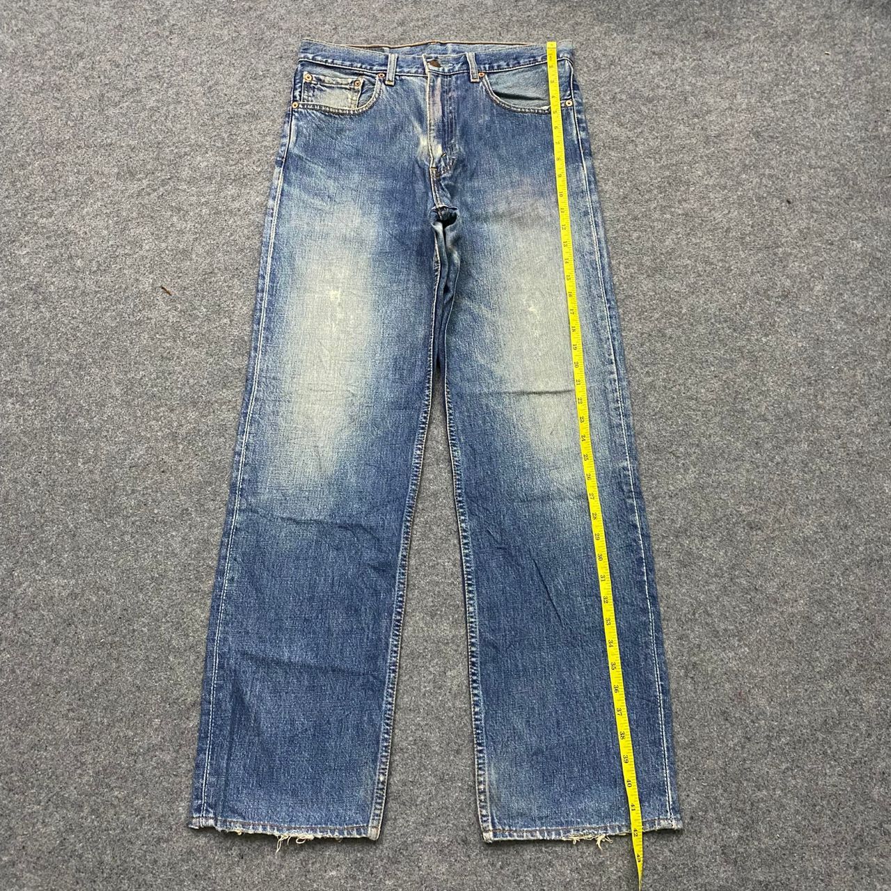 Levi's Vintage Clothing Vintage 90s Levis 508 Distressed denim Kurt Cobain Style Size US 32 / EU 48 - 3 Thumbnail
