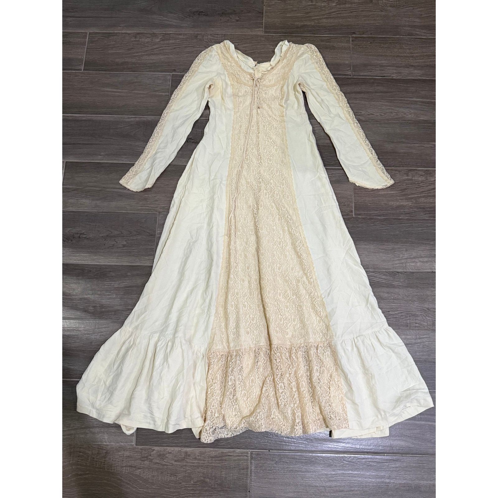 Vintage Vintage 70s Gunne Sax Jessica McClintock Prairie Dress Size M / US 6-8 / IT 42-44 - 1 Thumbnail