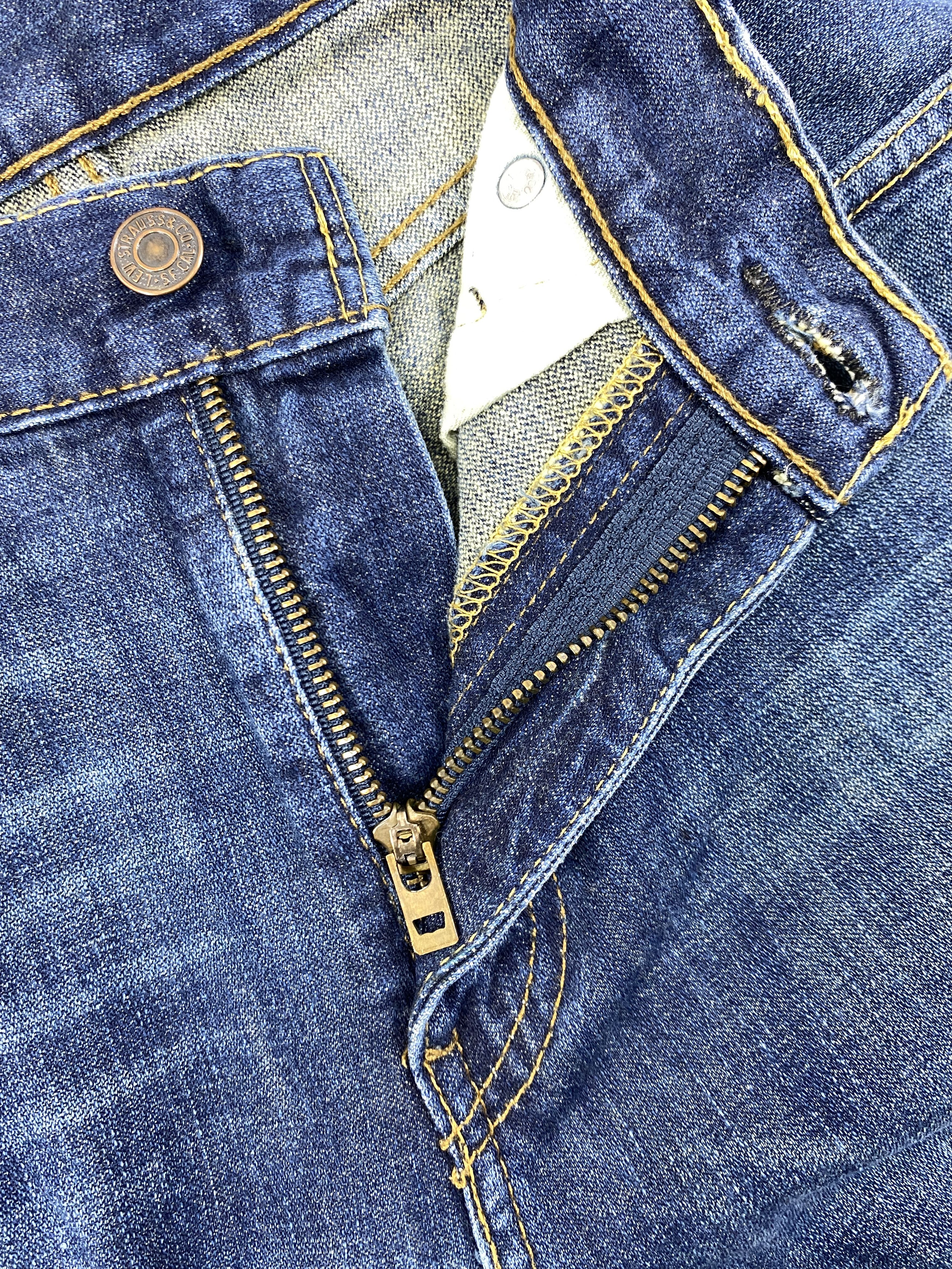 Levi's Vintage Levi's 514 Dark Blue Denim 33 x 32 -JN646 Size US 33 - 6 Thumbnail