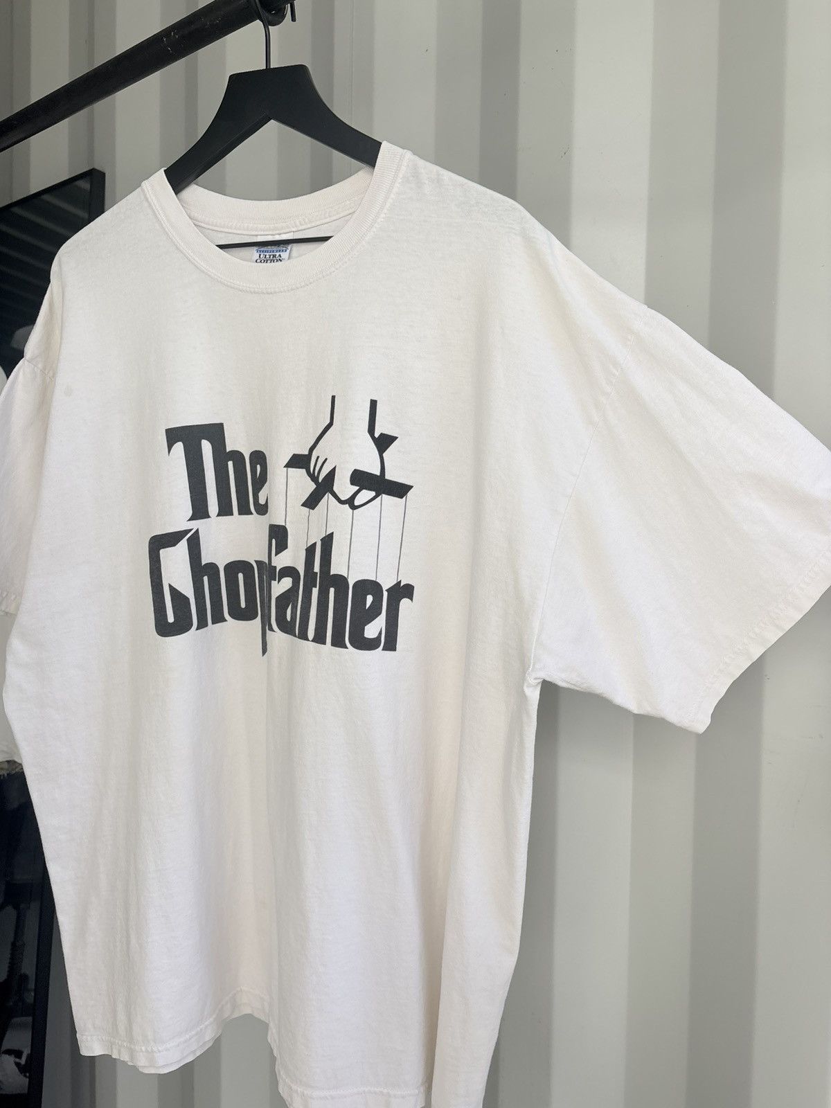 Thrashed Choppers Inc Faded Distressed Shirt GRUNGE Band