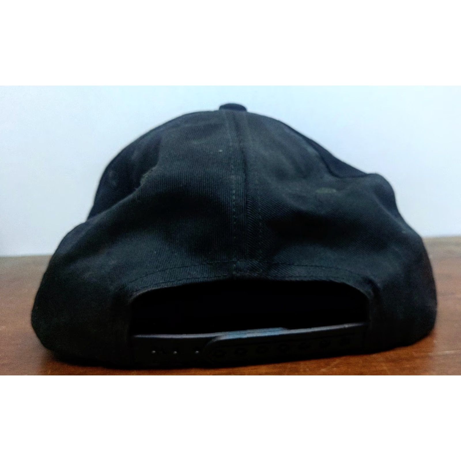 John Deere VINTAGE John Deere Patch Cord Snapback Hat Cap Trucker Hat Men Adjustable Black Canvas 80s 90s Farm Agriculture USA Aircraft? Size ONE SIZE - 6 Thumbnail