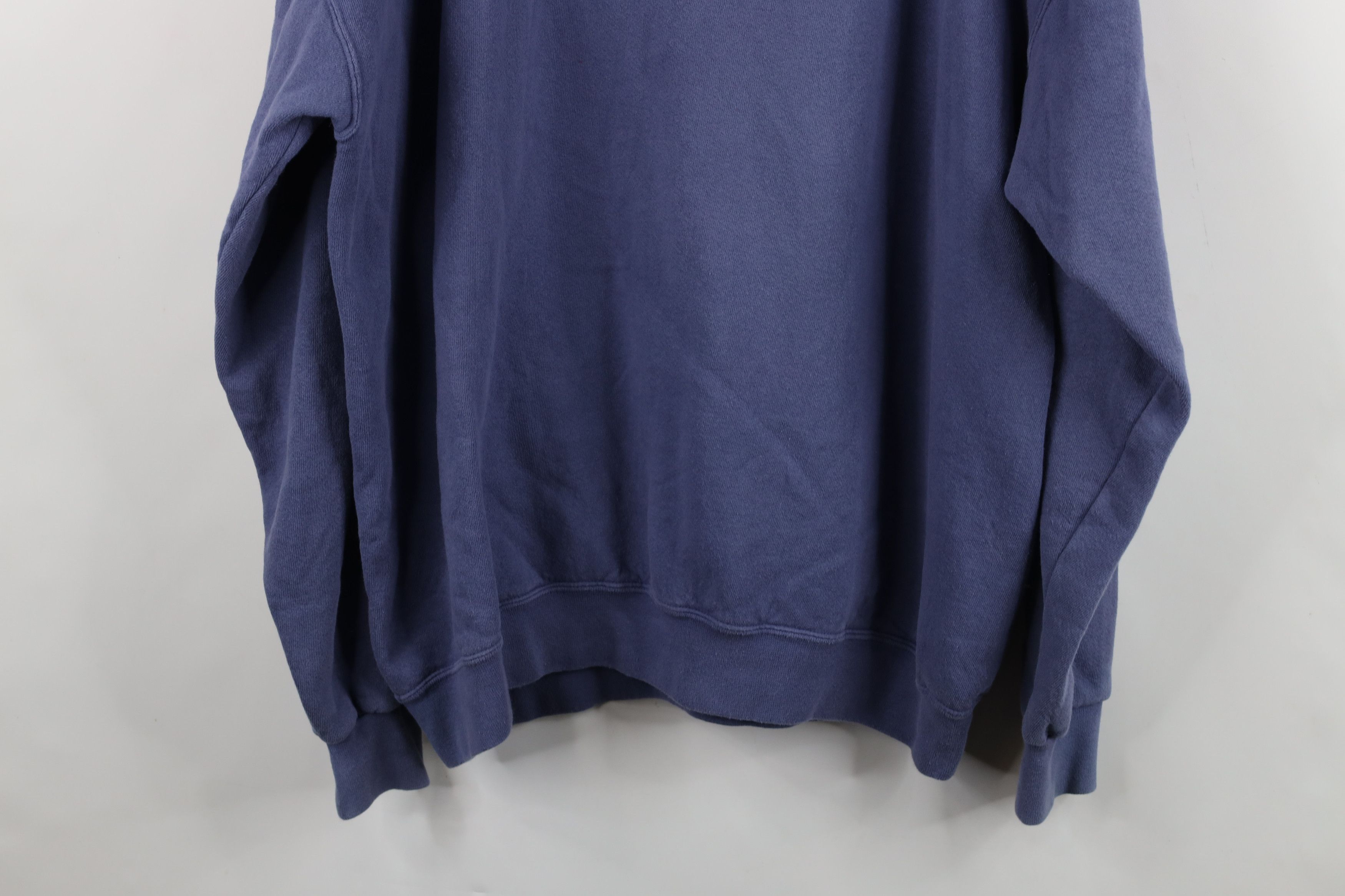 Vintage Vintage 90s Streetwear Michigan Rowing Sweatshirt Blue Size US L / EU 52-54 / 3 - 14 Thumbnail