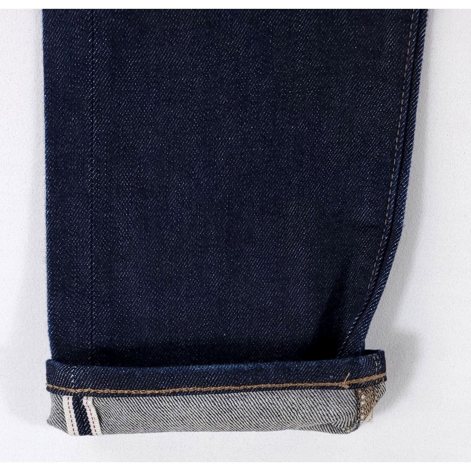 Uniqlo Uniqlo Jeans Slim Straight Kaihara Mens 32 X 33 Inseam 33 Blue Selvedge Straight Mens Size US 32 / EU 48 - 3 Thumbnail
