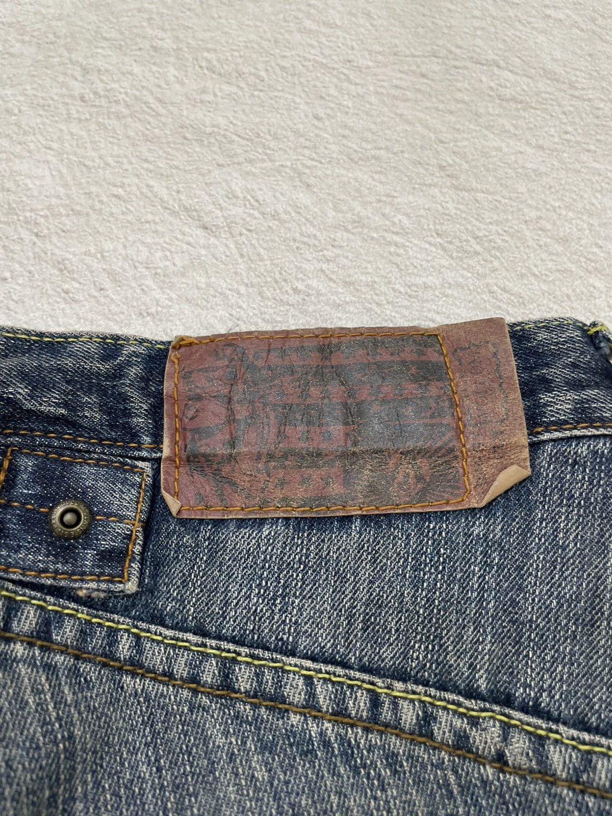Volcom Volcom Workwear Archival Denim Big Logo Mudwash Jeans Y2K Size US 33 - 8 Thumbnail