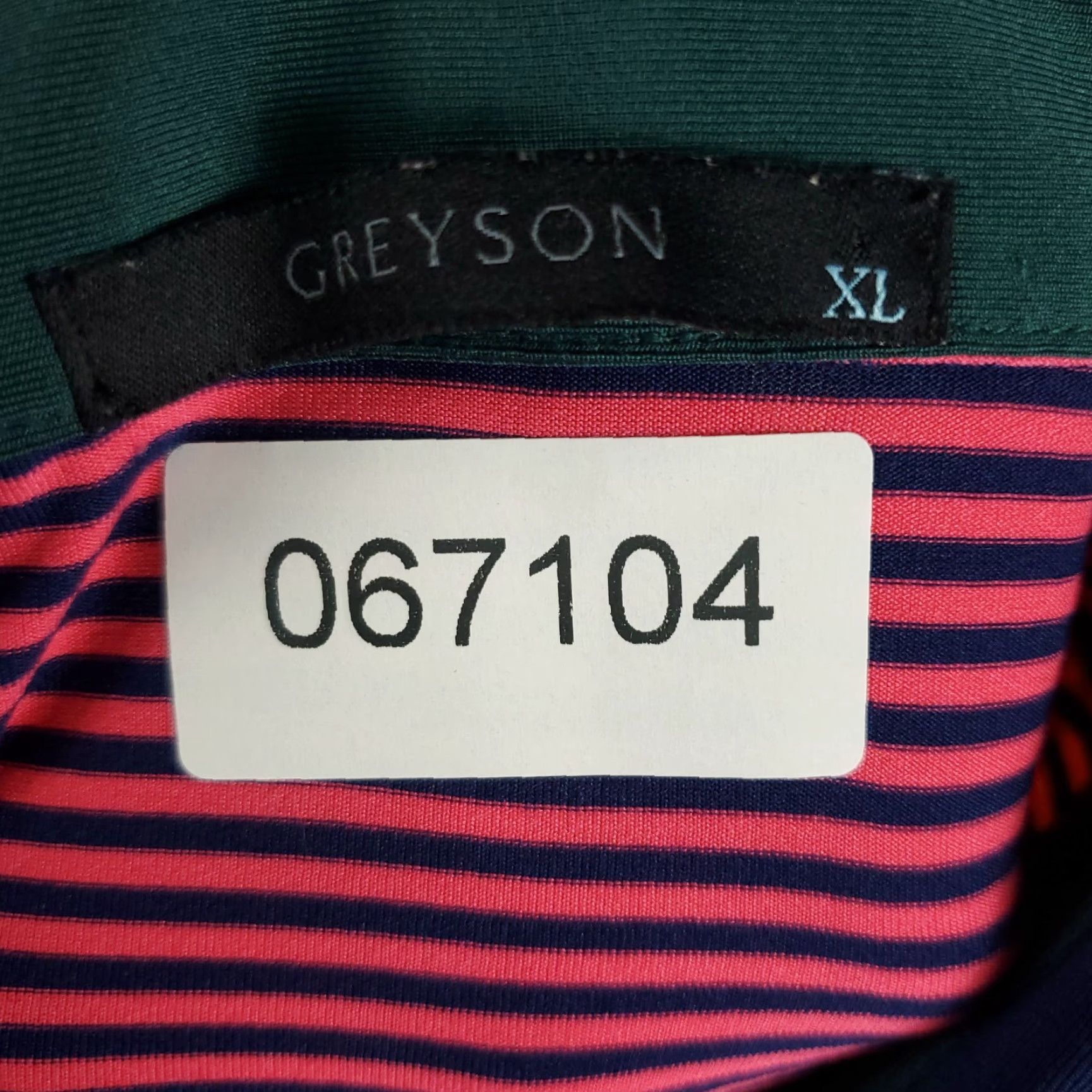 Vintage Greyson Polo Shirt Mens XL Striped Pink Blue Short Sleeve Polo Shirt XL Mens Greyson Polo Shirt Size US XL / EU 56 / 4 - 8 Thumbnail